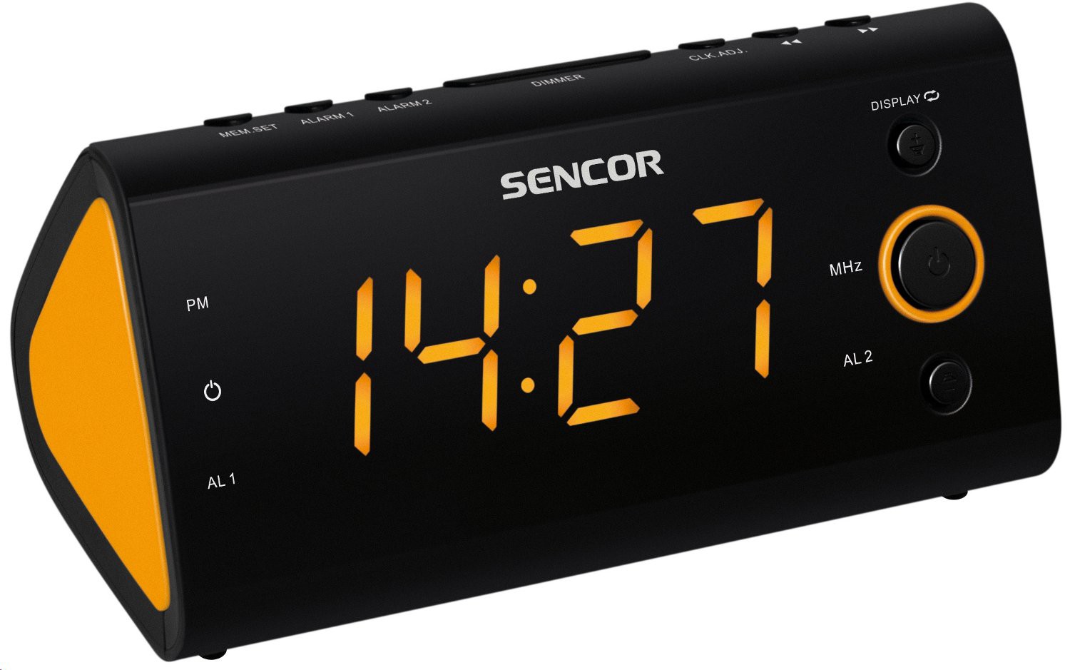 Sencor SRC 170 OR oranžový – rádiobudík