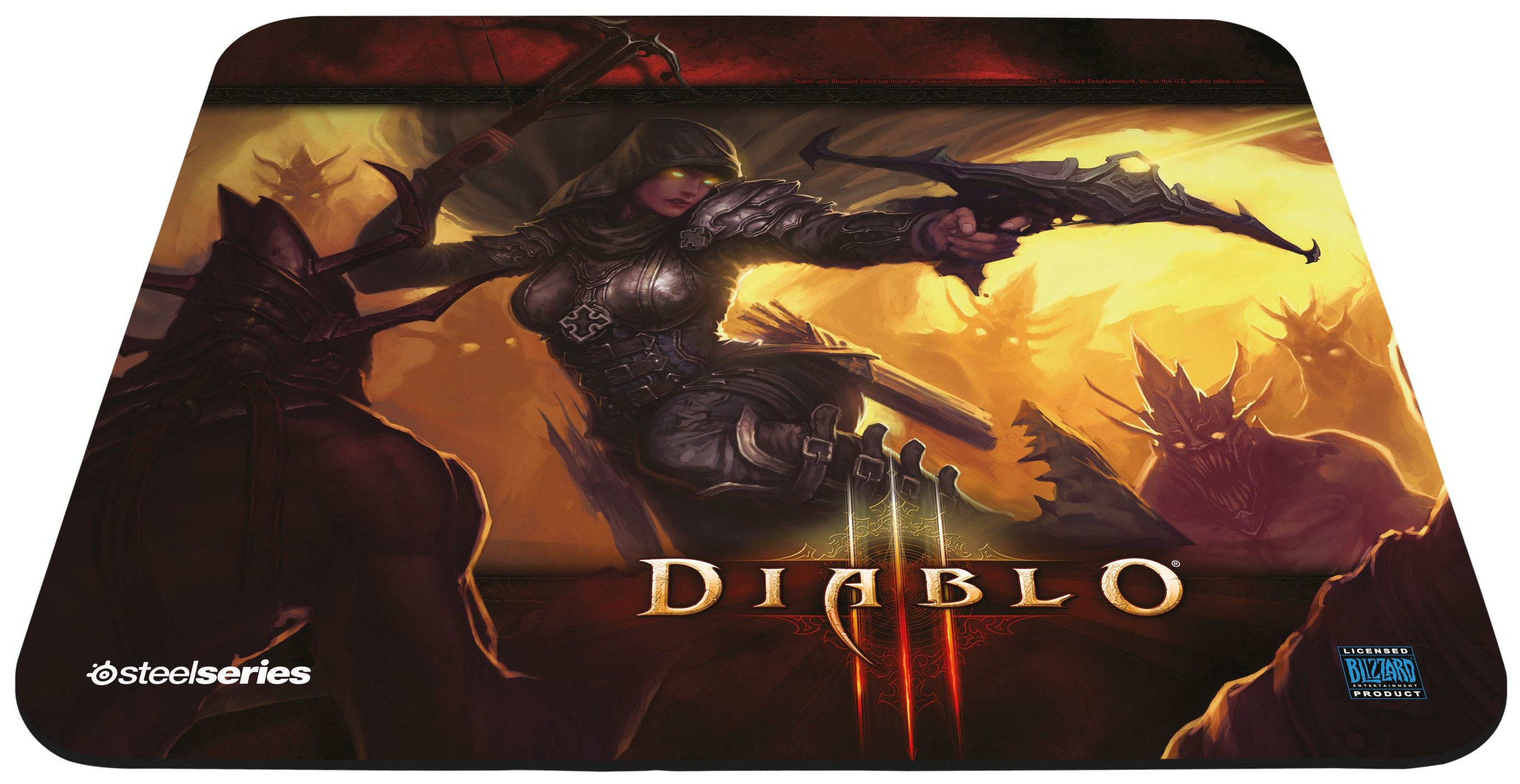 SteelSeries musematte QcK Diablo III Demon Hunter Ed