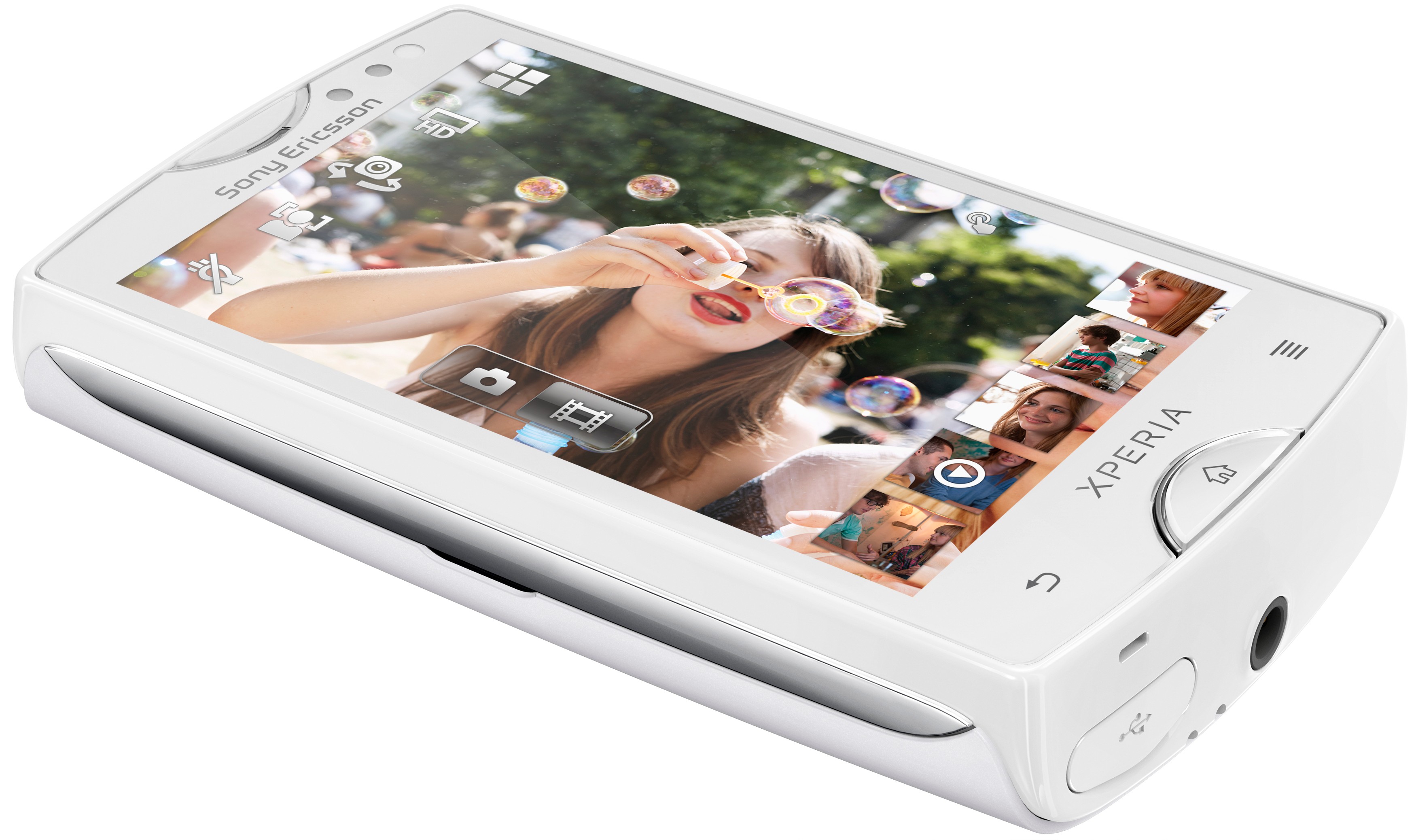 Sony Ericsson Xperia mini Smartphone (vit)