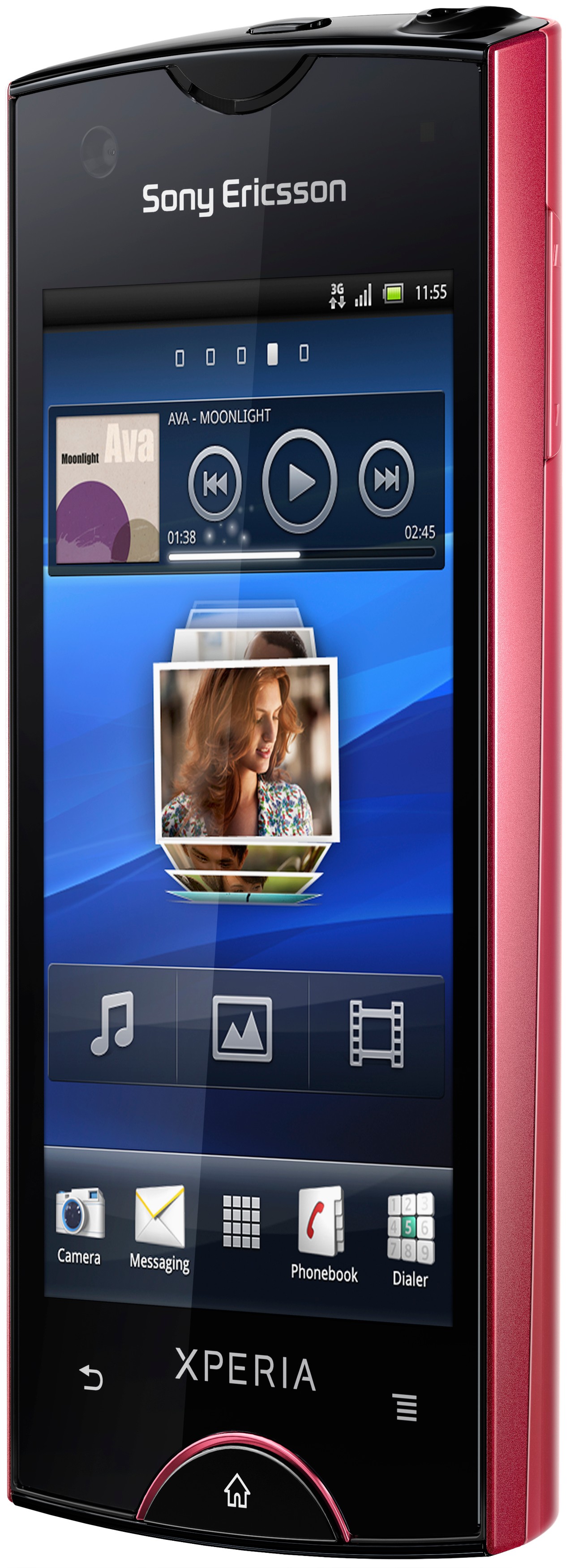 Sony Ericsson Xperia ray ST18i Smartphone (rosa)