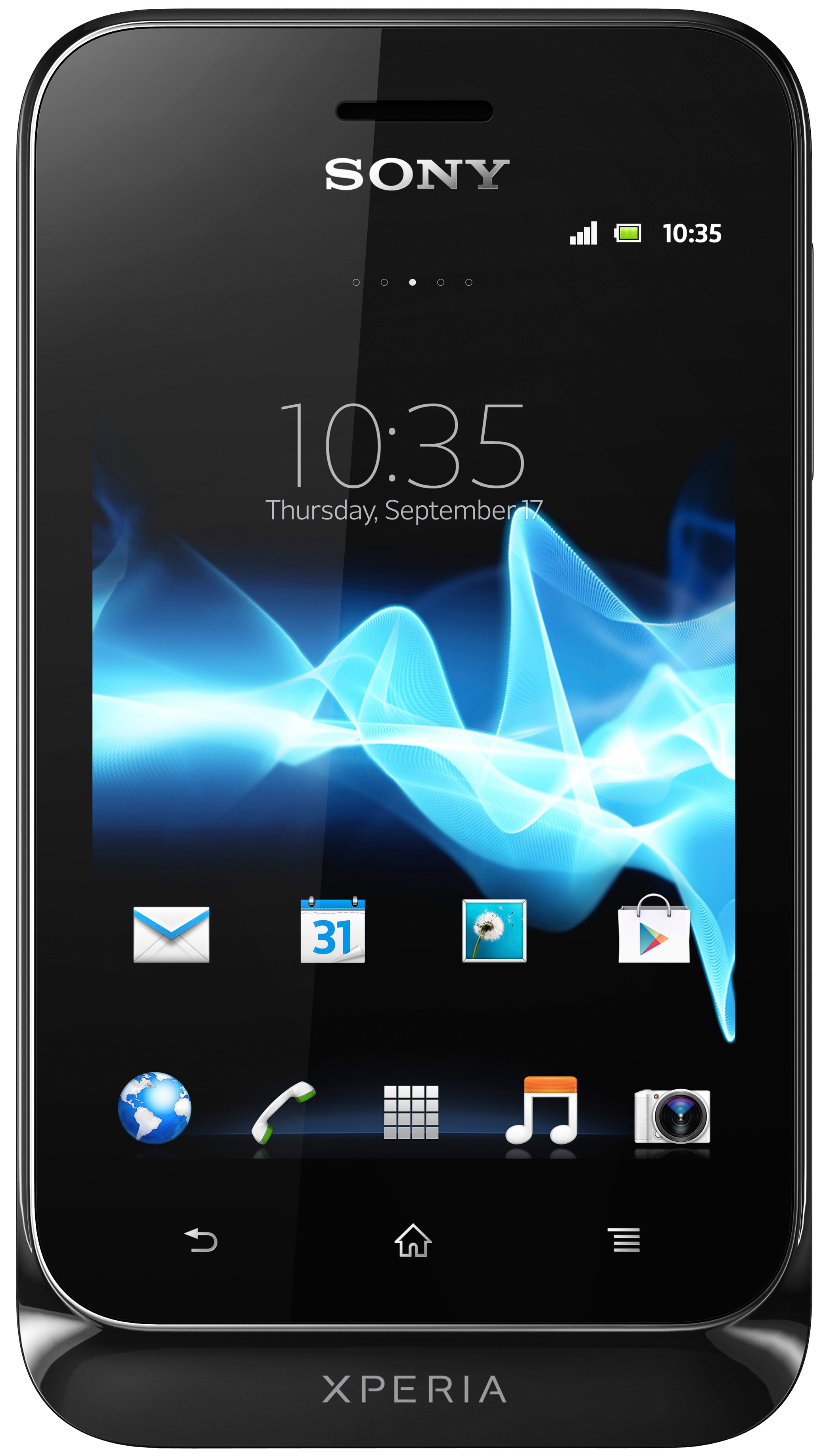 Sony Xperia Tipo ST21 älypuhelin (musta)