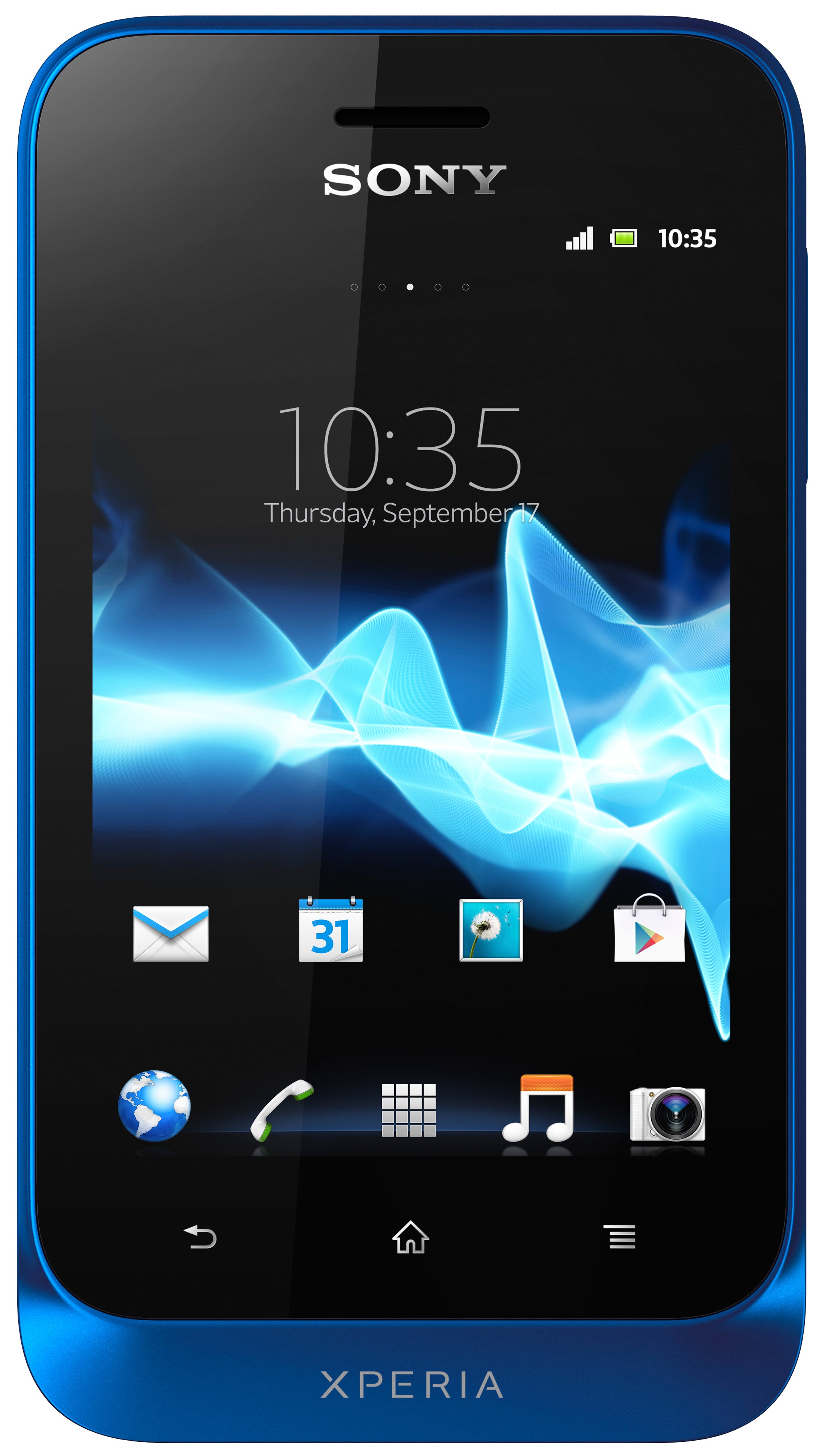 Sony Xperia Tipo ST21 smartphone (blå)