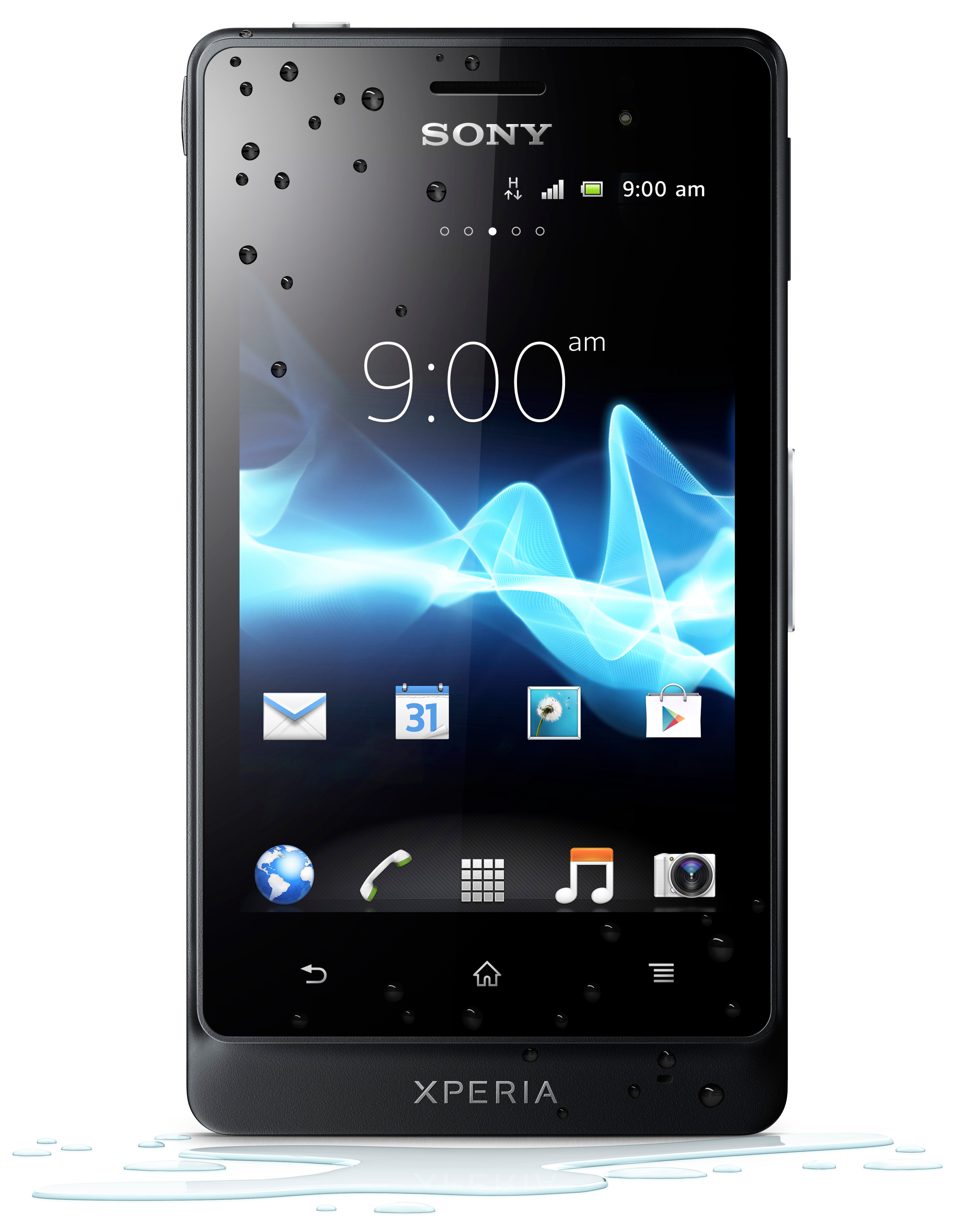 Sony Xperia Go ST27i matkapuhelin (musta)
