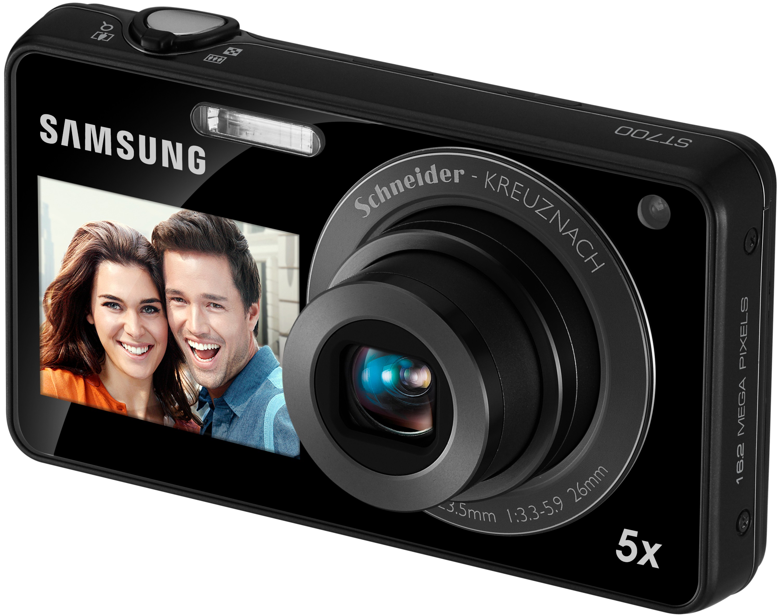 Samsung ST700 kompaktkamera (sort)