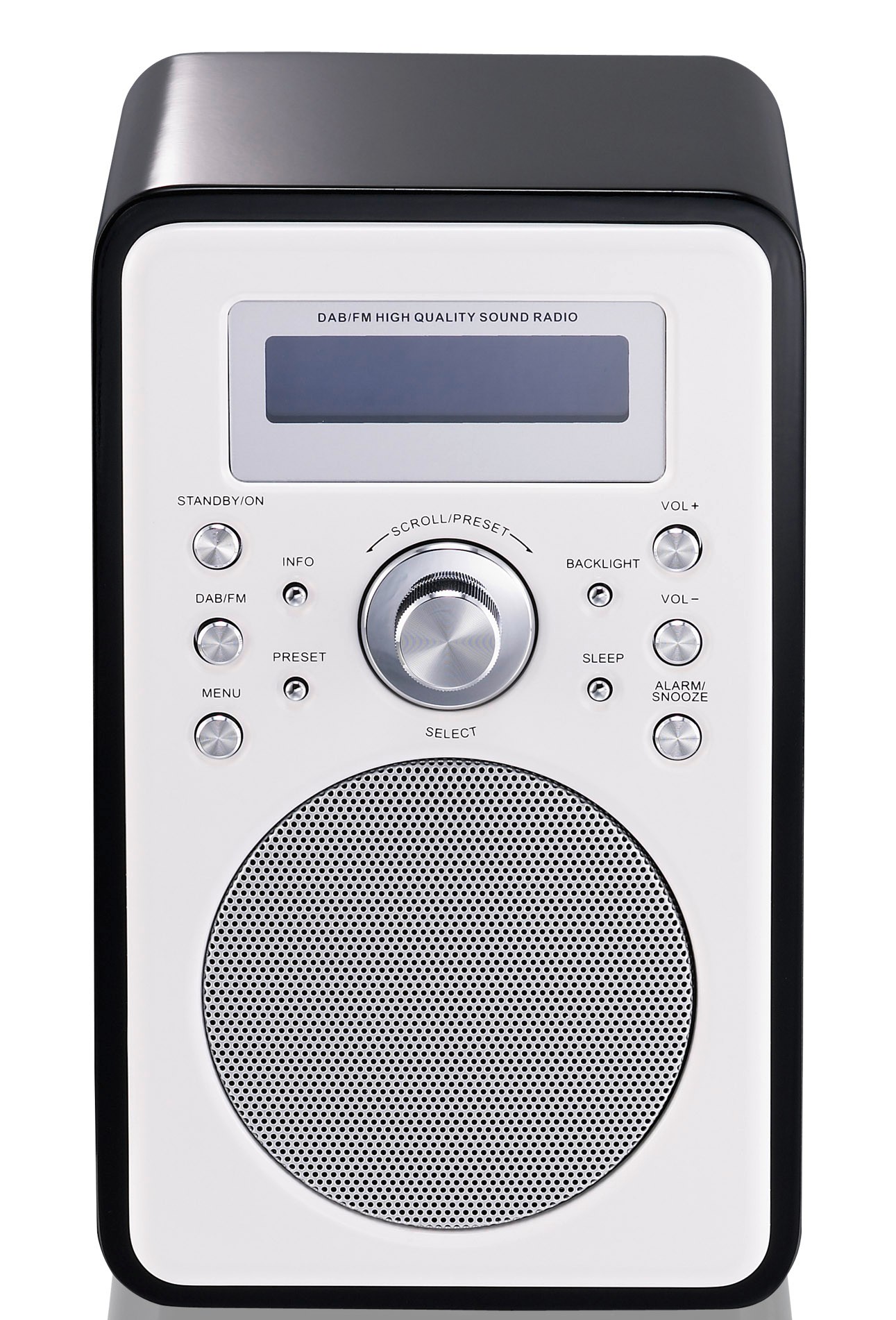 Sandstrøm FM/DAB+ radio SVDB12E (sort)