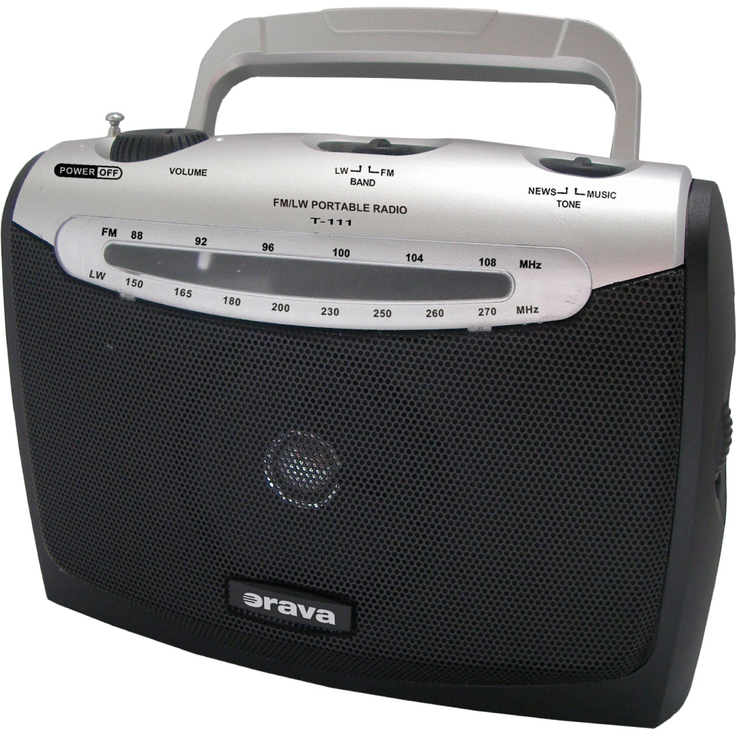 Orava T111B - rádio