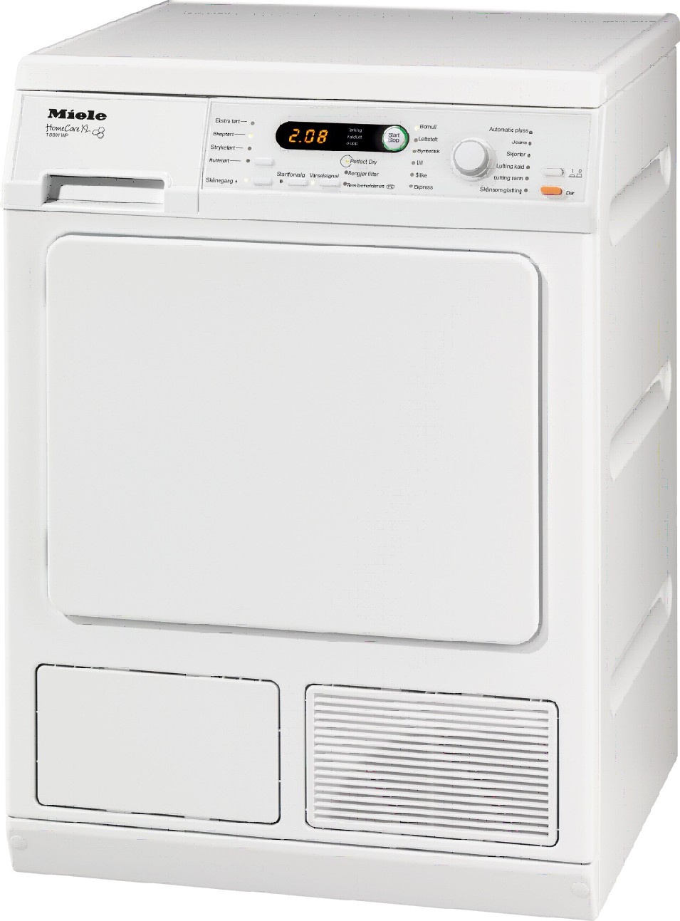 Miele t&oslash;rketrommel T 8801 WP HomeCare NDS