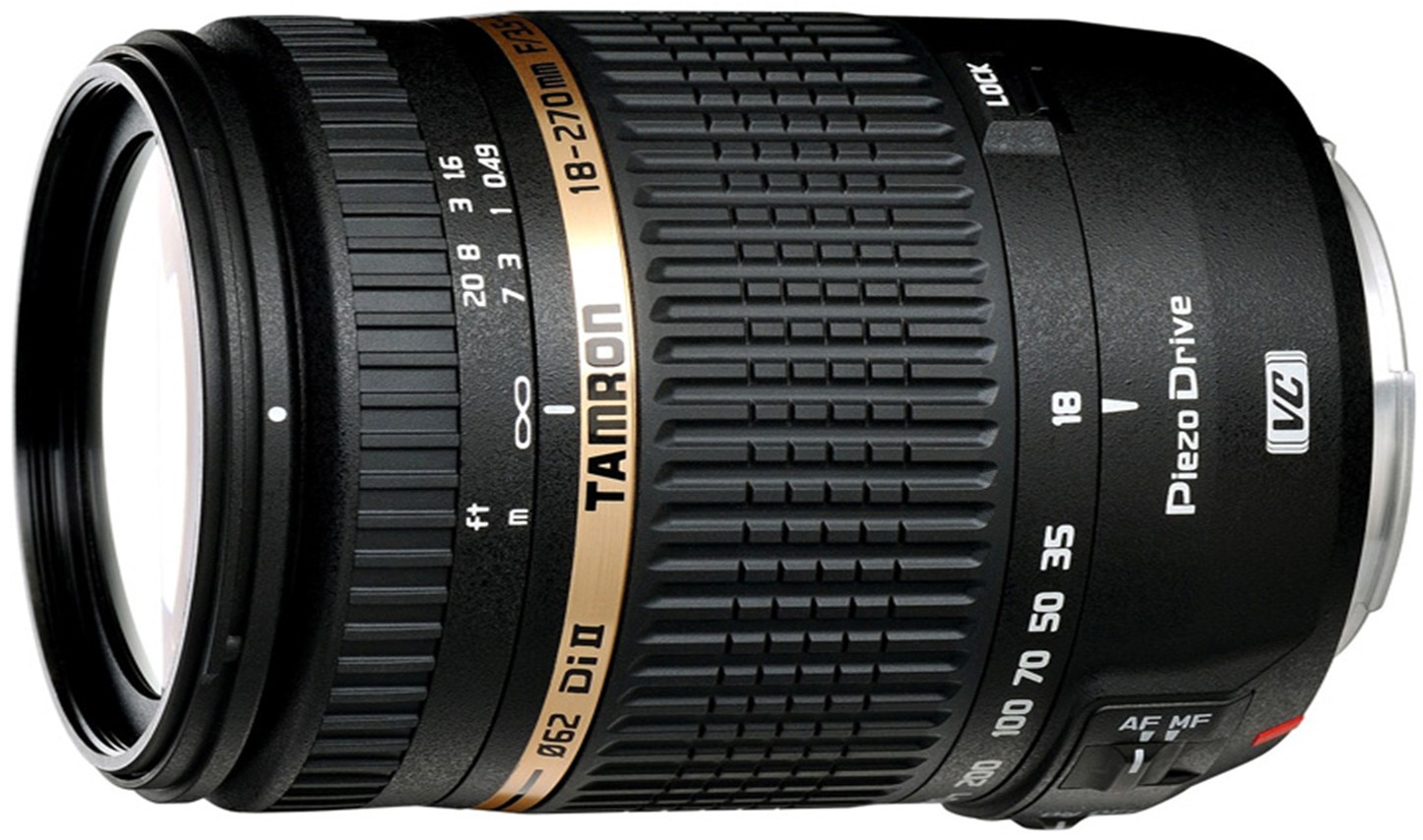 Tamron AF Di II VC 18-270 PZD objektiivi (Canon)