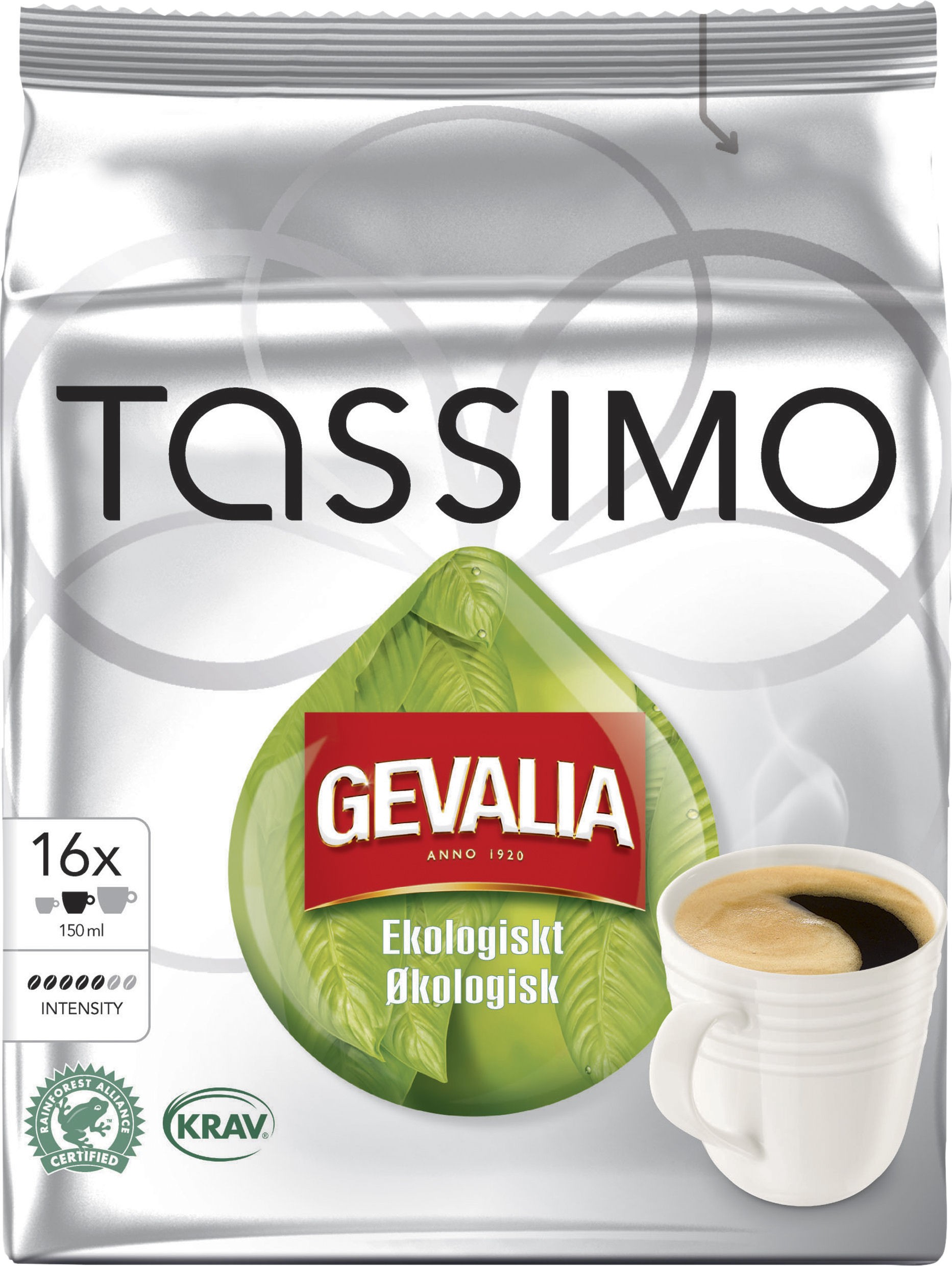 Tassimo Kapslar - Gevalia Ekologiskt