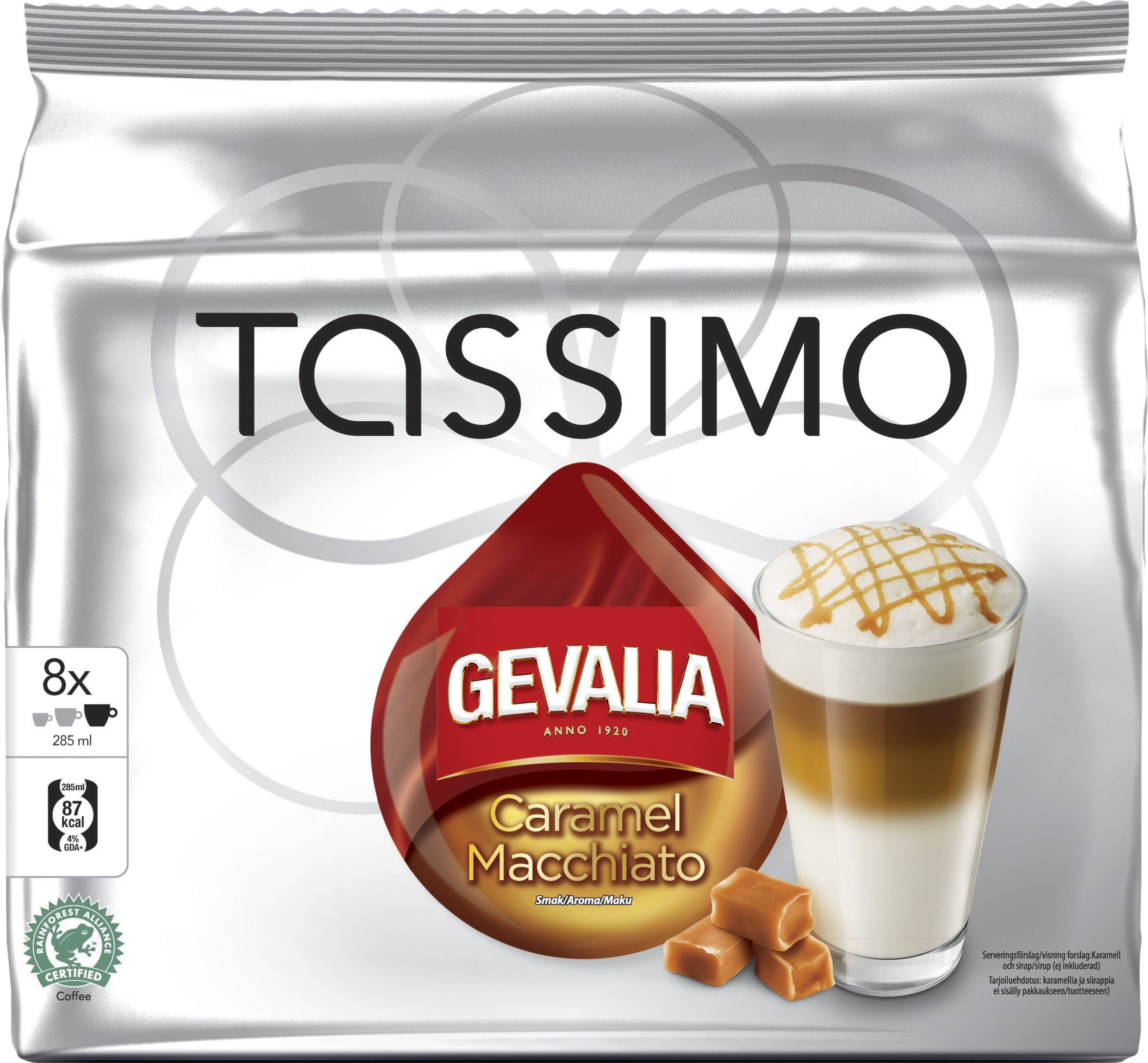 Tassimo Kapslar - Gevalia Caramel Macchiato