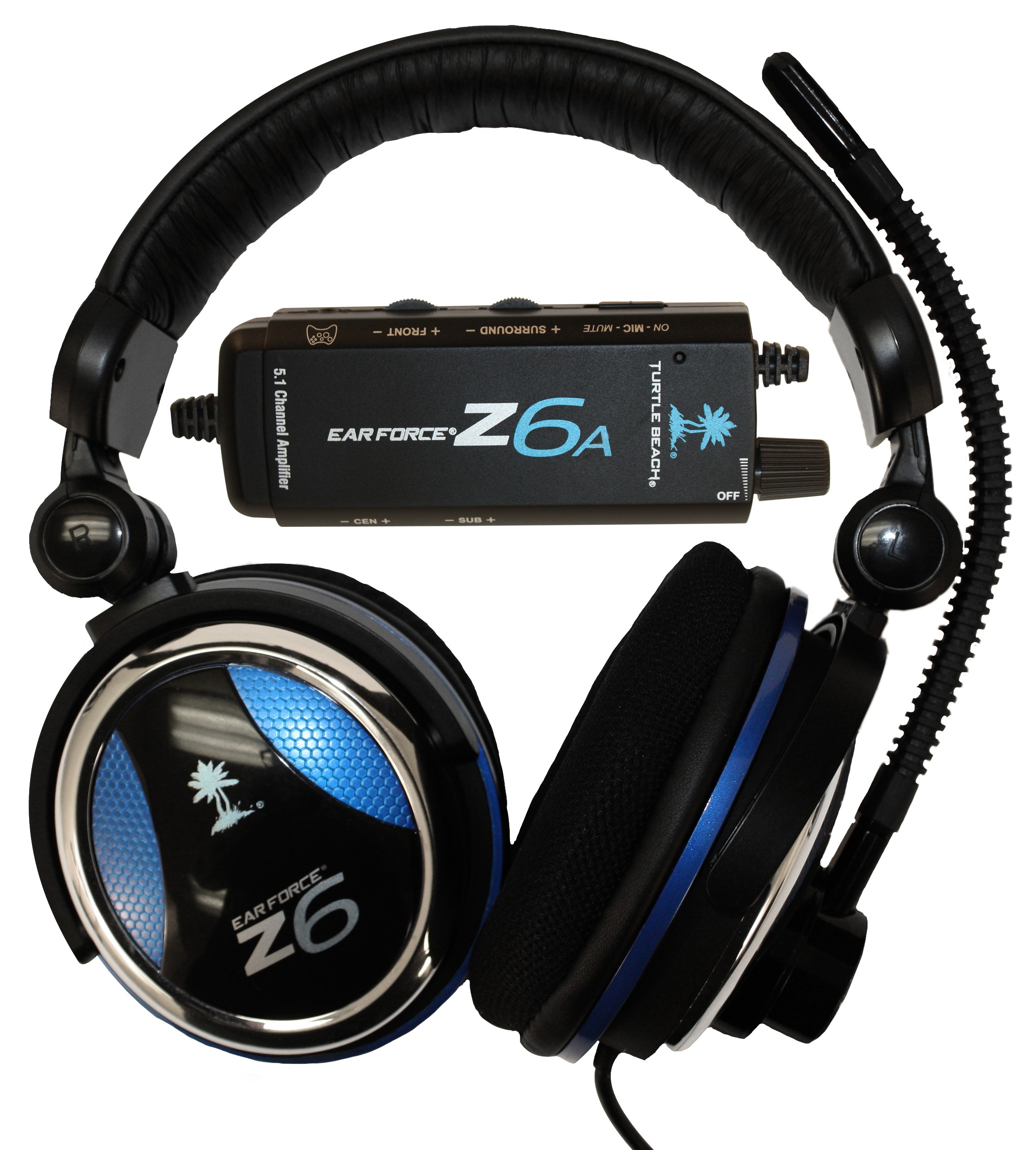 Turtle Beach Ear Force Z6A gaming headset PC