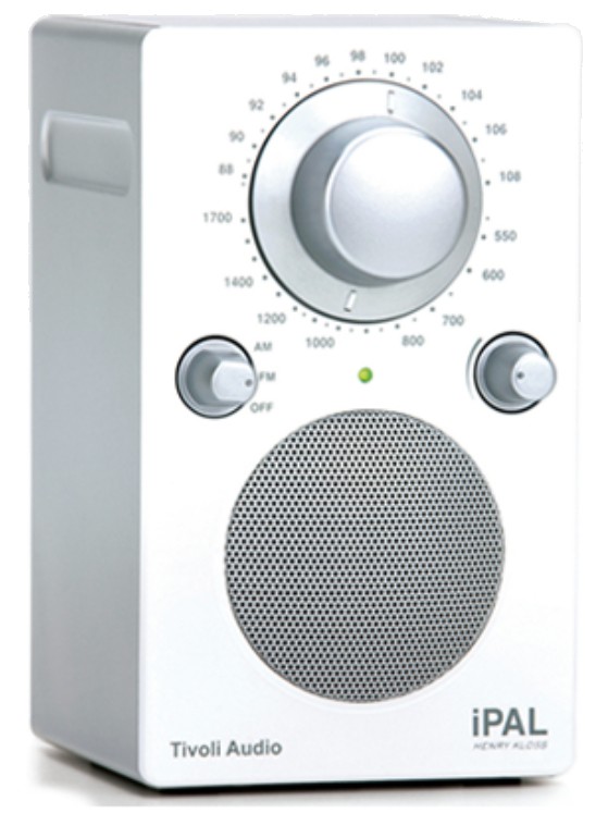 Tivoli iPAL Radio (FM / AM) (vit/silver)