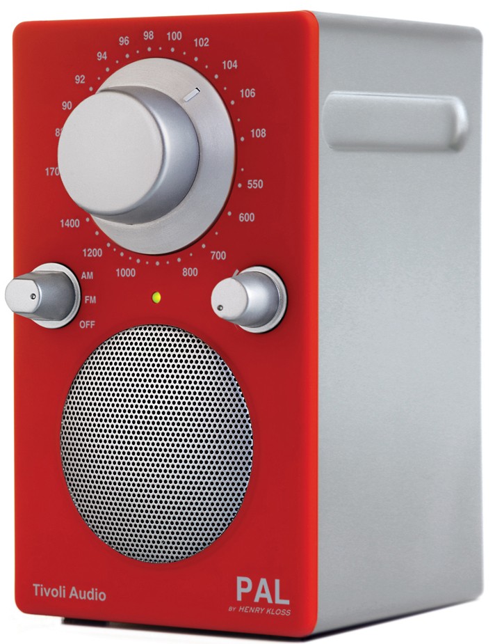 Tivoli iPAL radio (r&ouml;d/silver)
