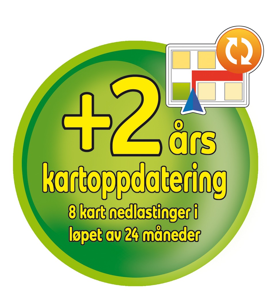 TomTom Kartuppdatering Europa (Endast till ny GPS)