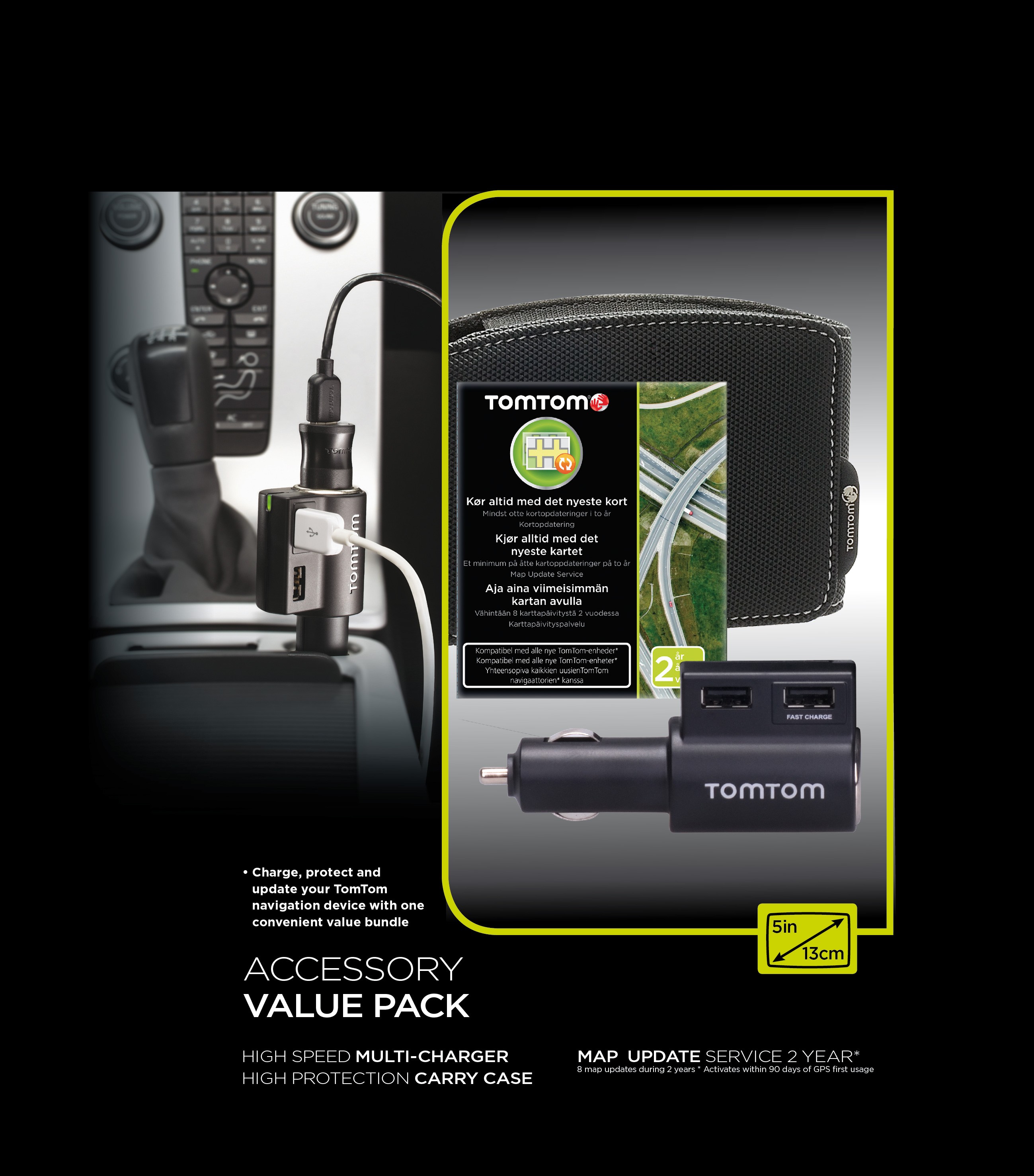 TomTom Value Pack til alle 5" TomTom GPSér
