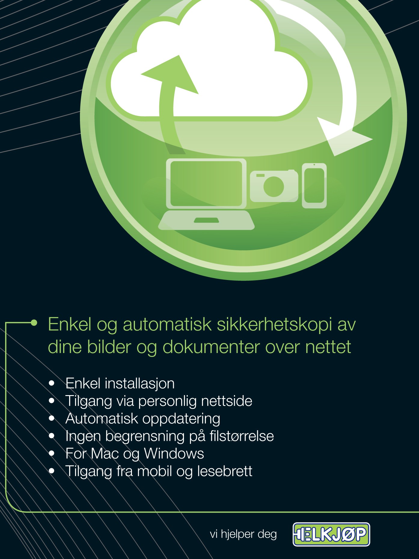 Sikker Lagring 20 GB
