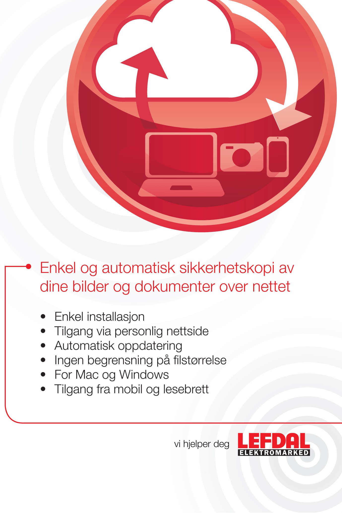 Sikker Lagring 20 GB