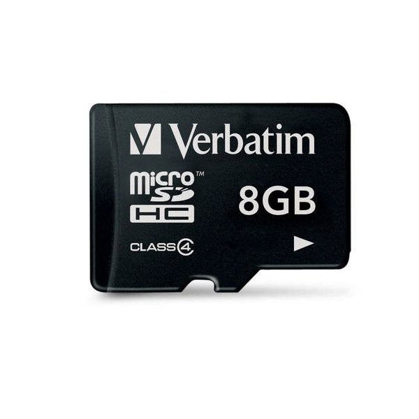 Verbatim micro SDHC 8GB class 4 - paměťová karta