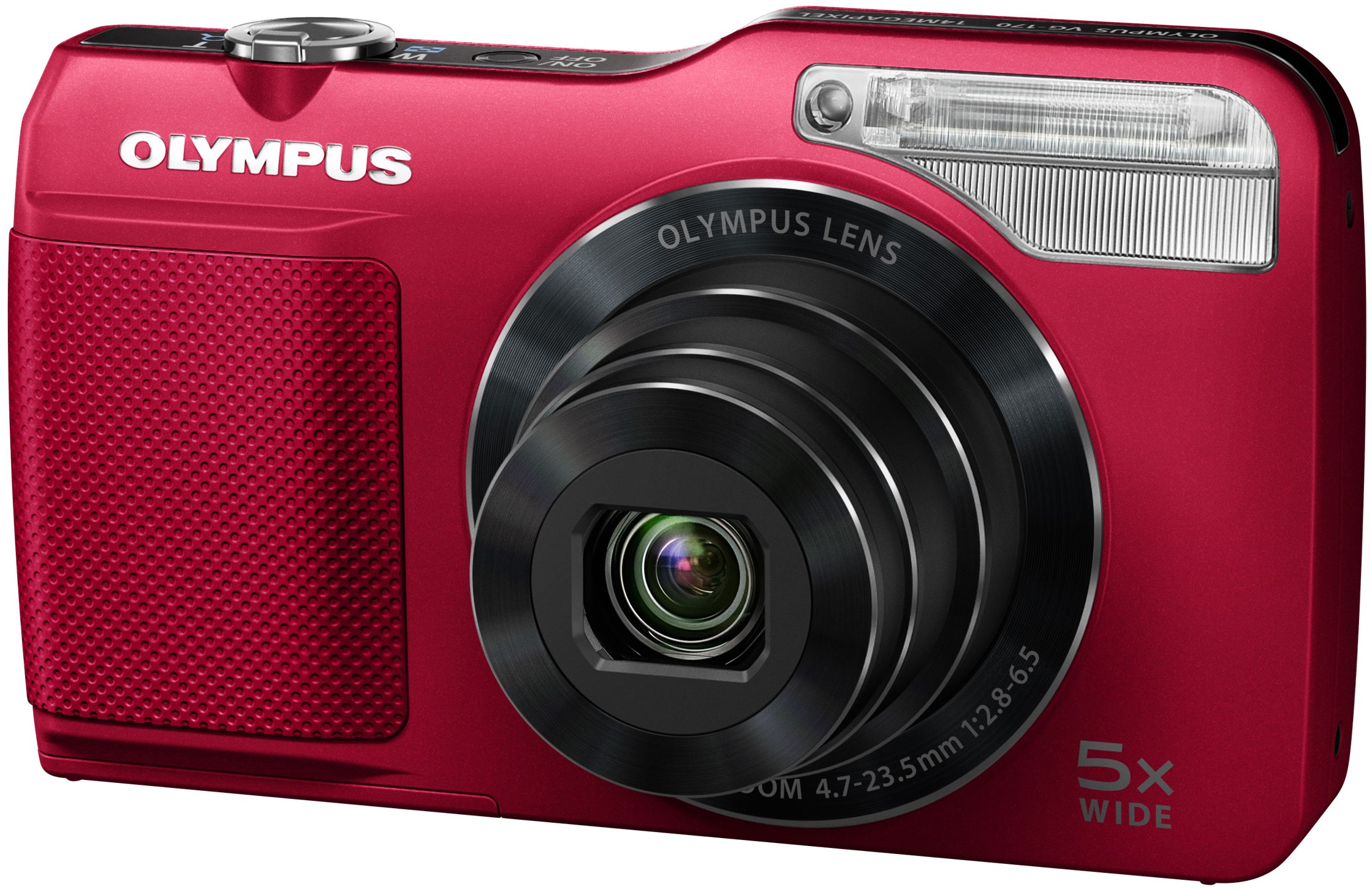 Olympus VG-170 kompaktkamera (r&oslash;d)