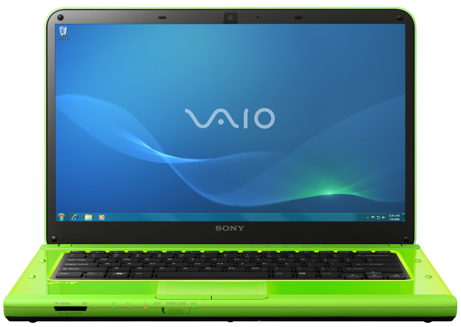 Sony VAIO 14" b&aelig;rbar PC VPCCA4S1E (gr&oslash;nn)