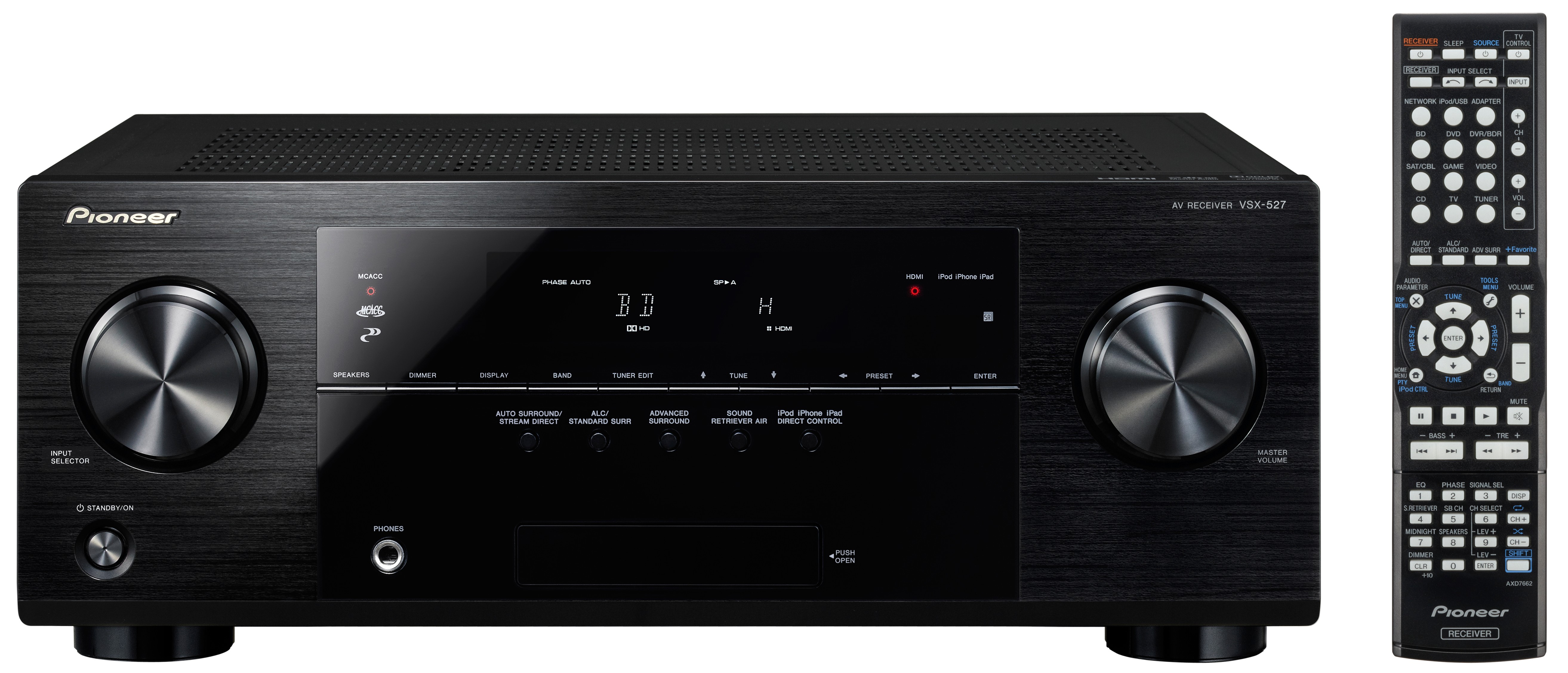 Pioneer vahvistin + 3D Bluray -soitin