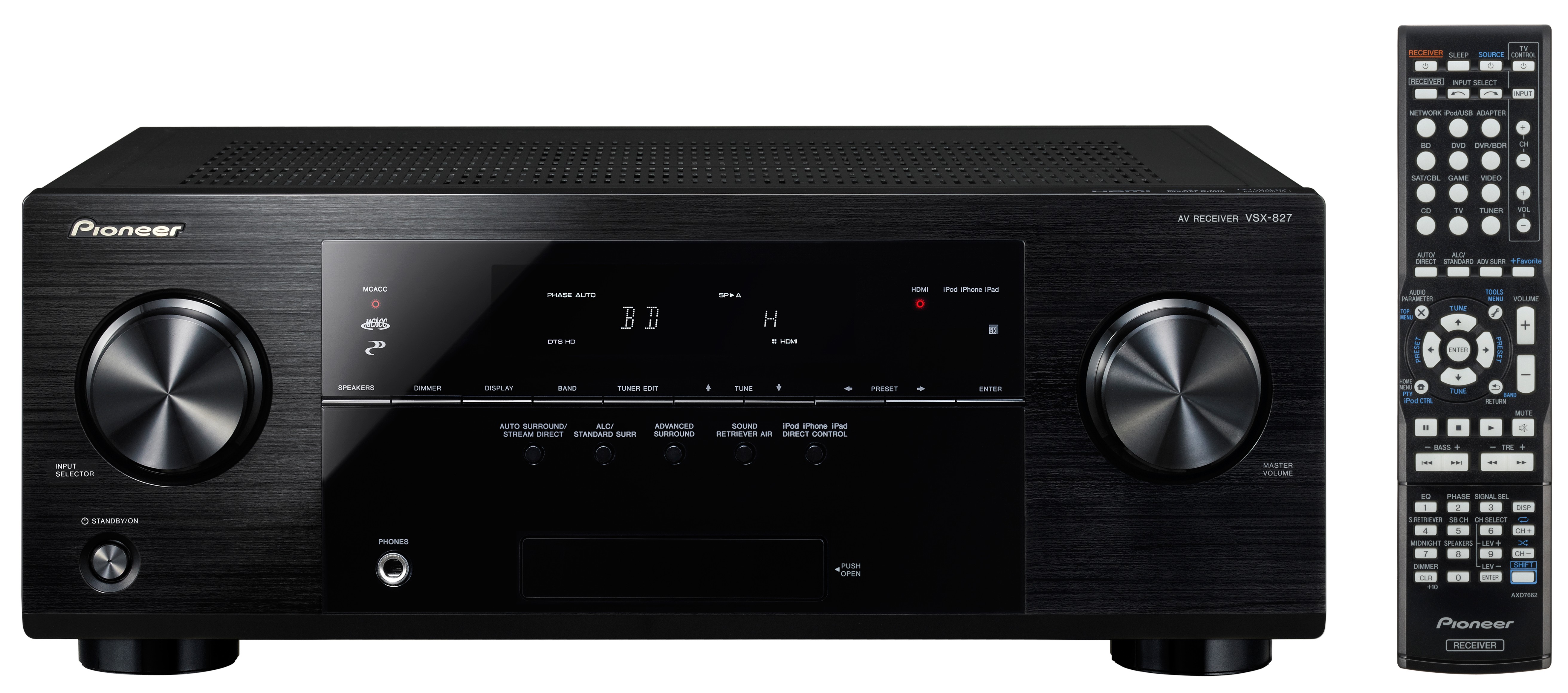 Pioneer 7.1 Receiver VSX-827-K