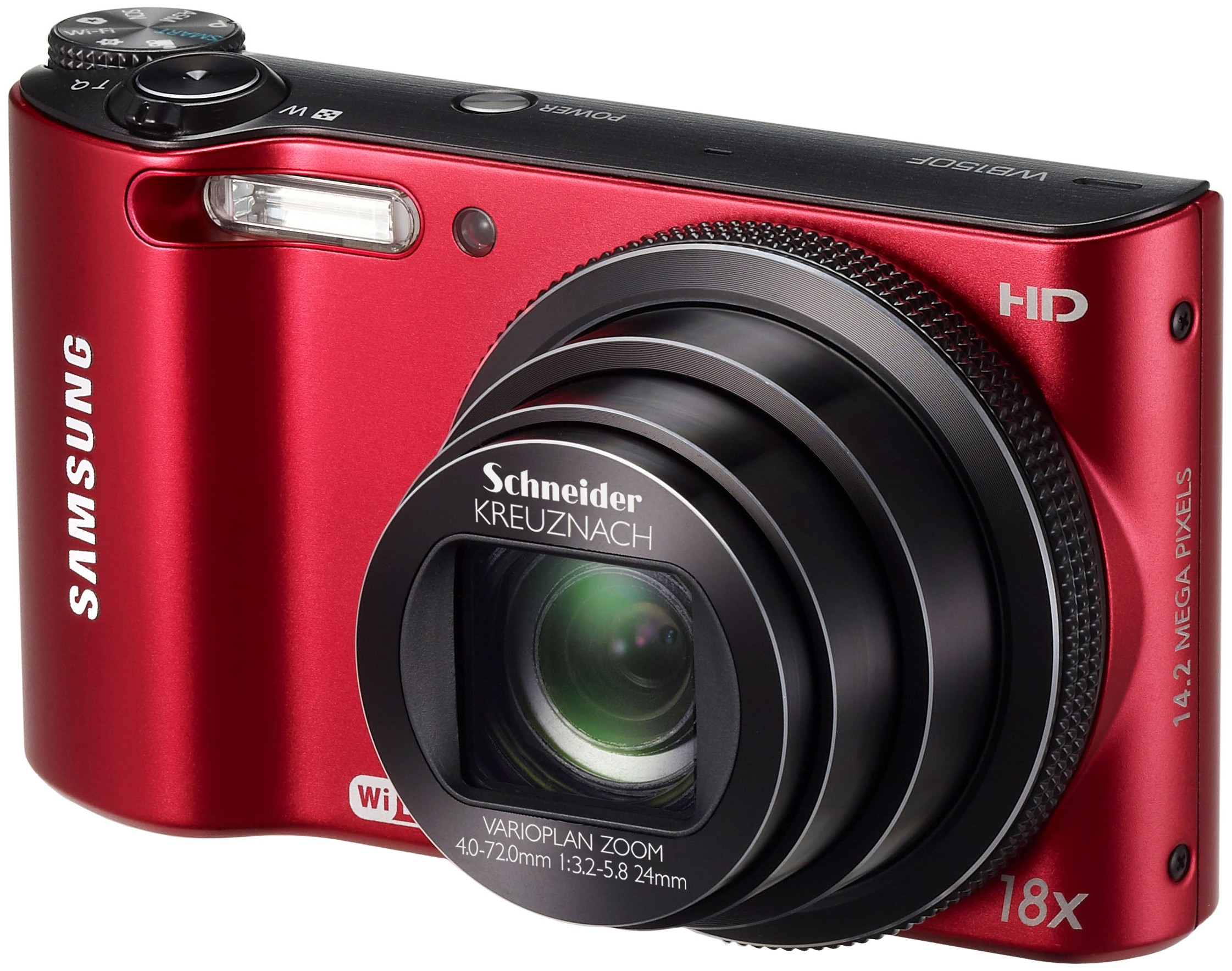 Samsung WB150F kompaktkamera (rød)