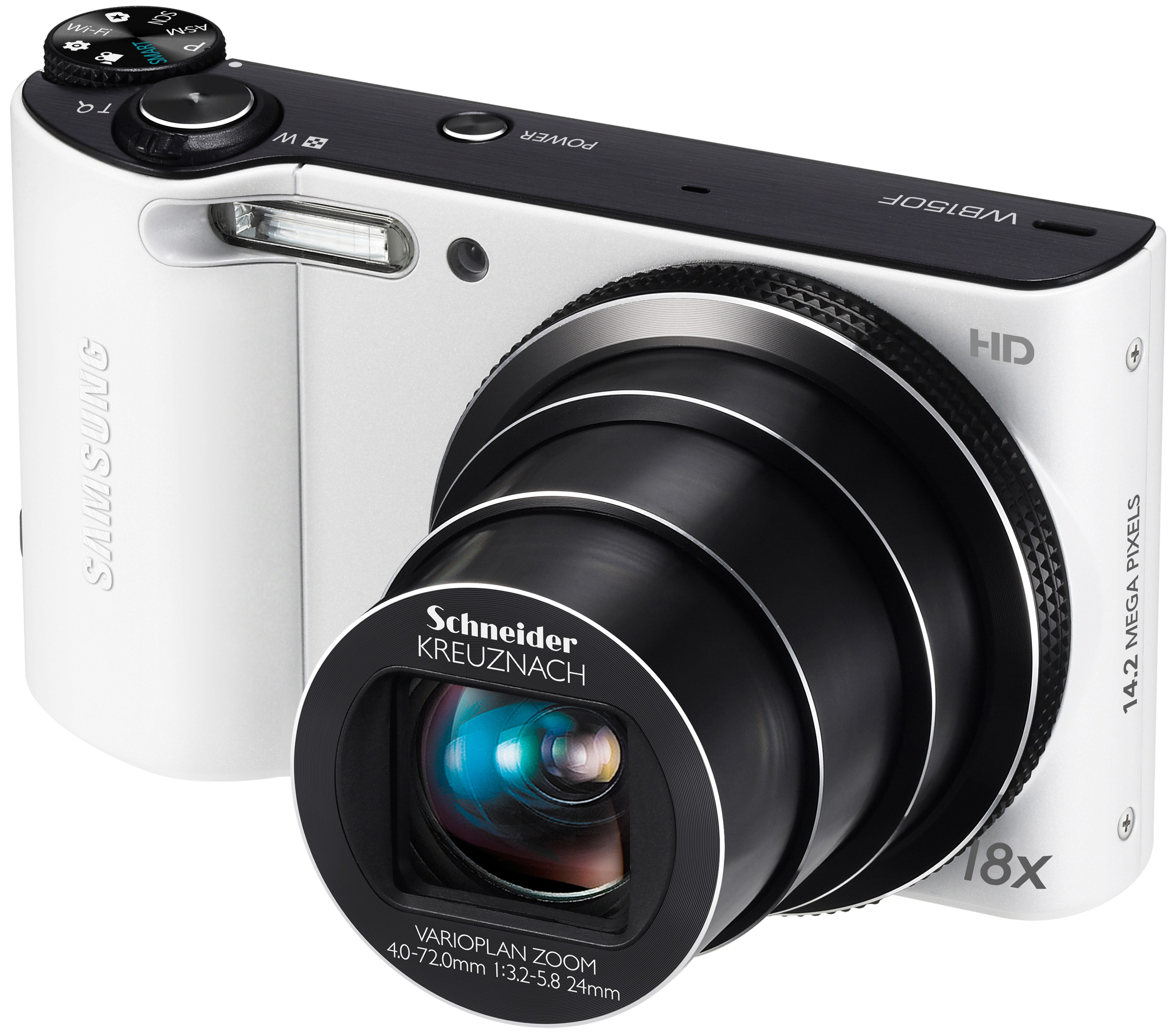 Samsung WB150F  digikamera (valkoinen)