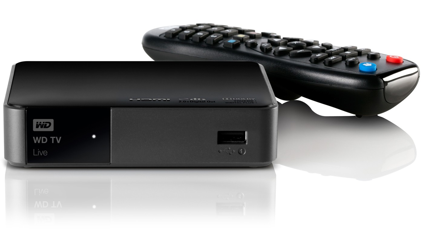 Western Digital Mediasoitin WDTV Live