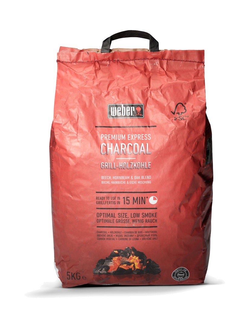 Weber Premium Express Grillkol (5 kg)