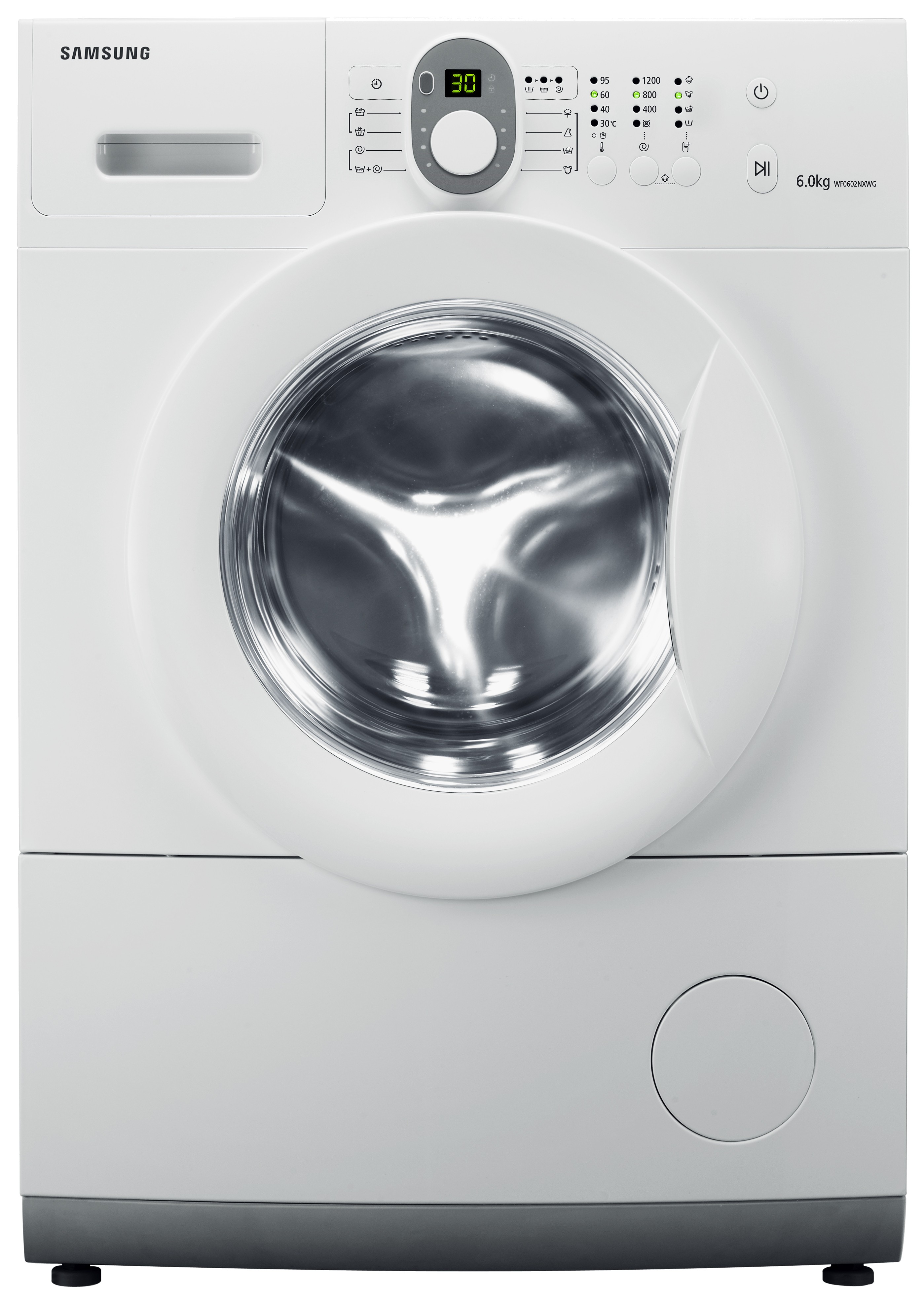 Samsung Tv&auml;ttmaskin WF0602NXWG