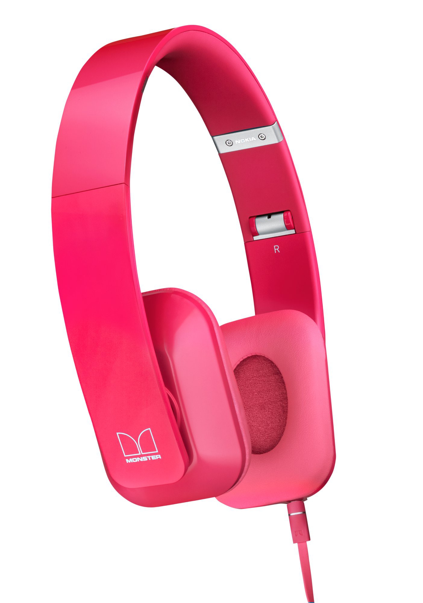 Nokia Purity HD headset by Monster (Fuchsia)
