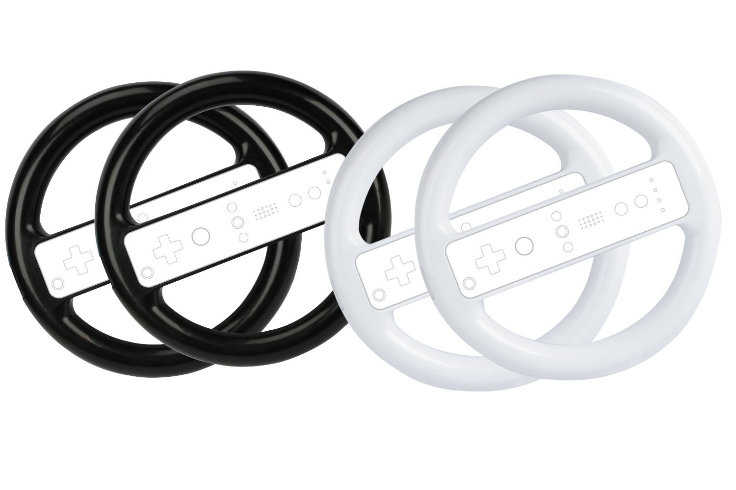 Wii Racing Wheel (svart)