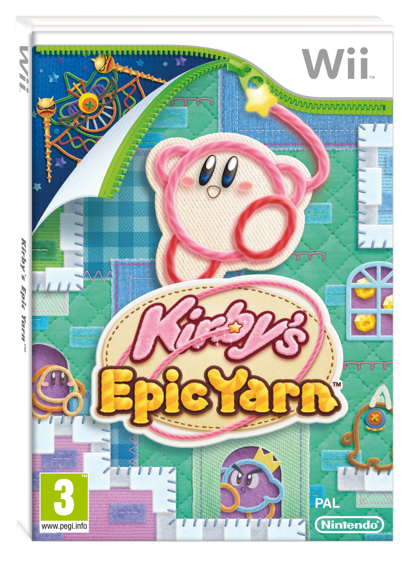 Kirby's Epic Yarn (Wii)