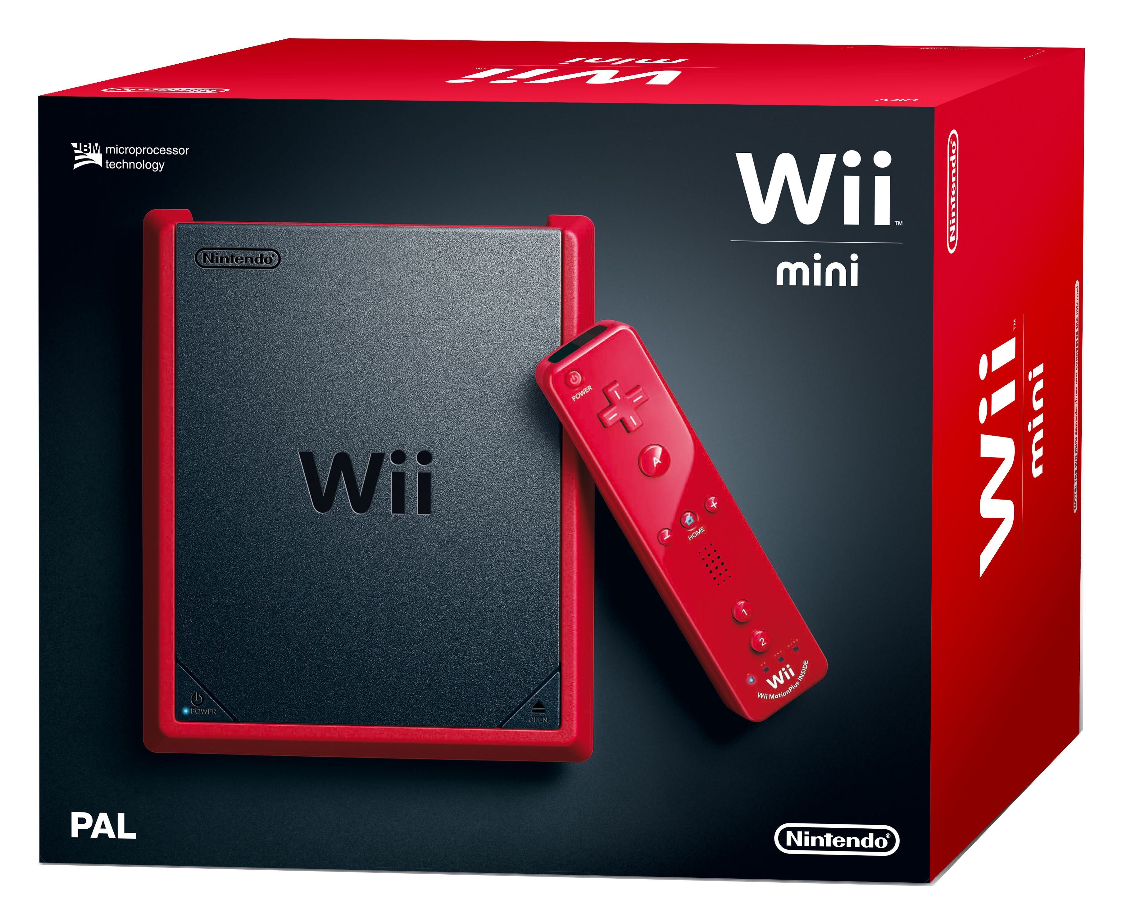 Nintendo Wii Mini (röd/svart)