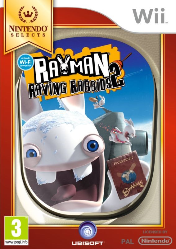 Rayman: Raving Rabbids 2 Selects (Wii)