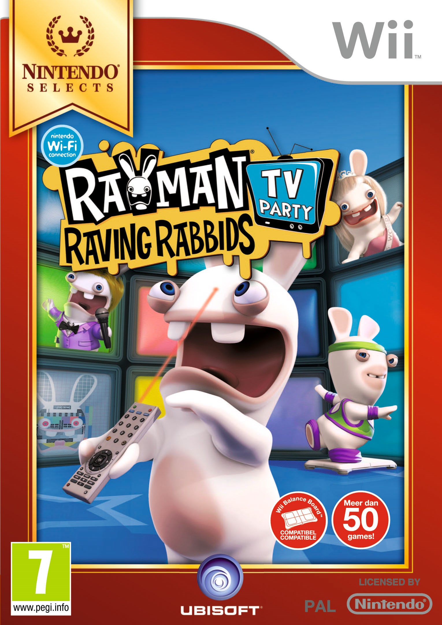 Rayman Raving Rabbids: TV Party Selects (Wii)