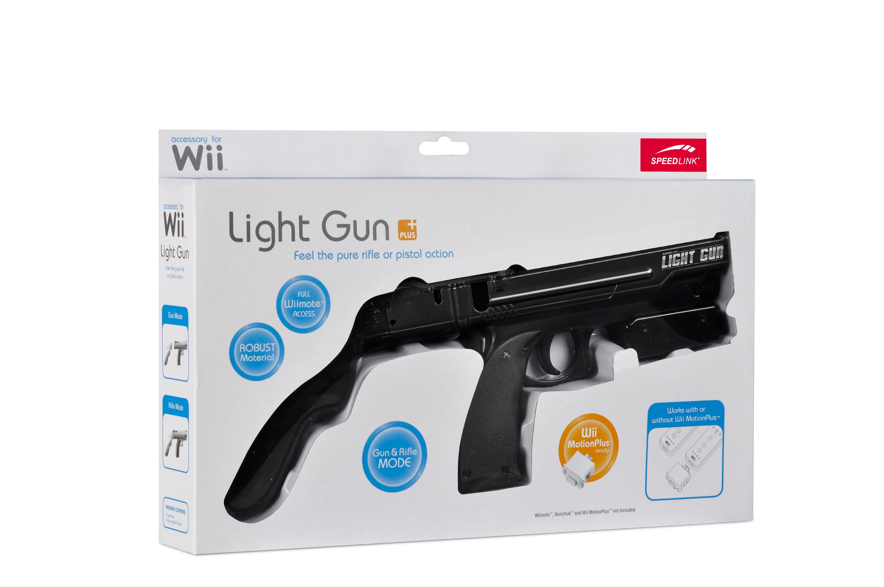 Speed Link Light Gun Plus SL-3436-SBK - ovladač pro Nintendo Wii