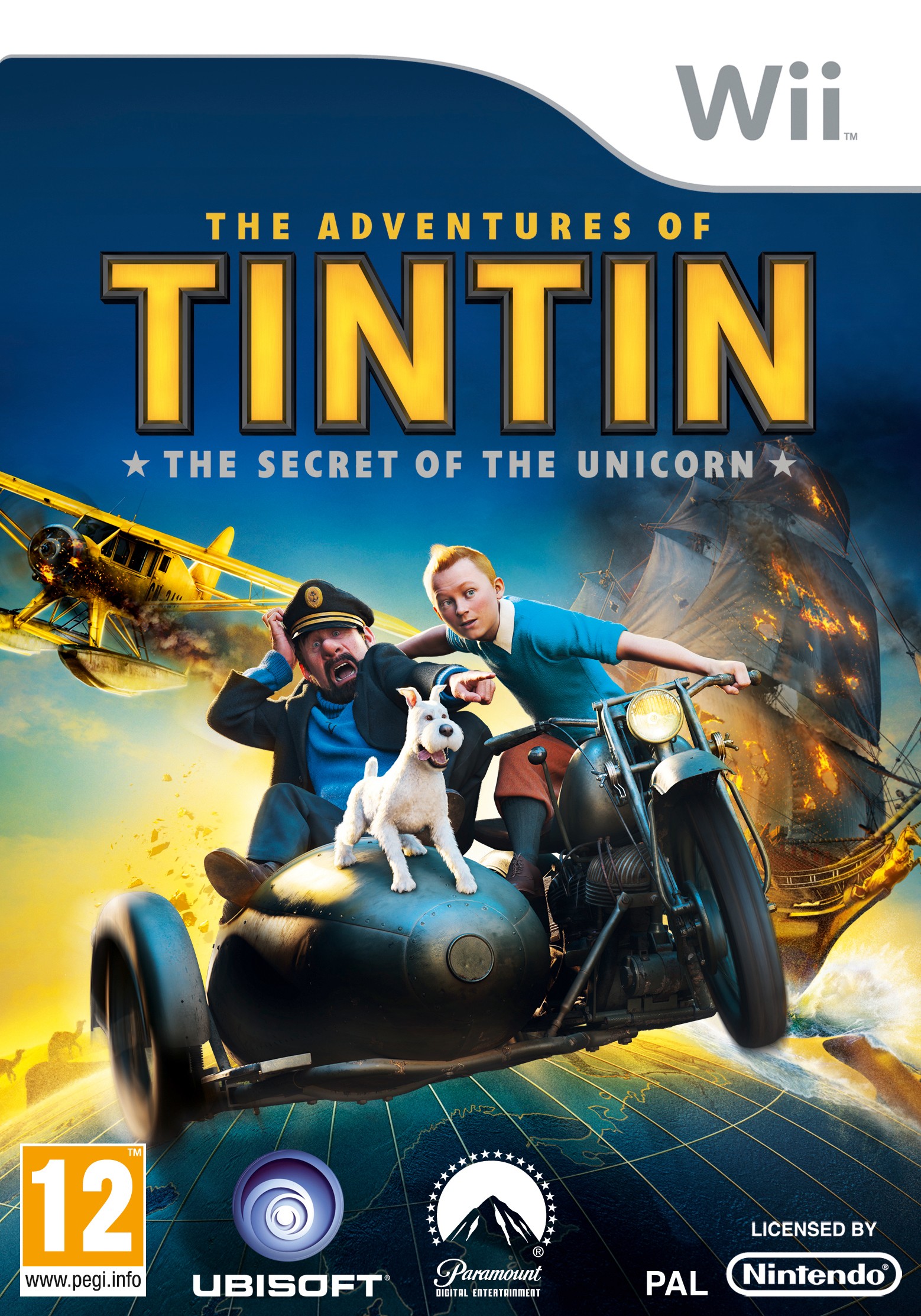 Tintin: Secret of The Unicorn (Wii)