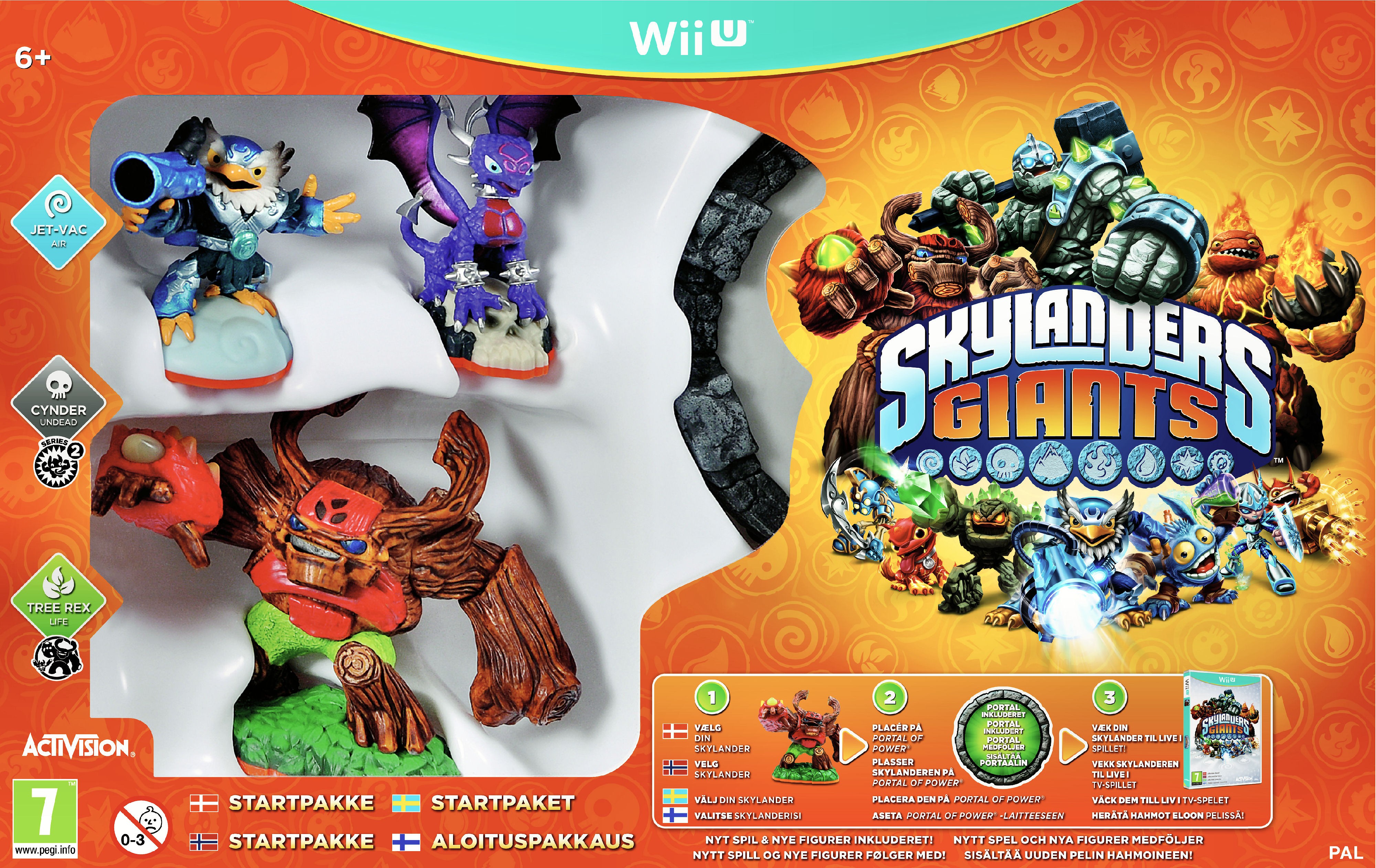 Skylanders Giants - Startpaket (Wii U)