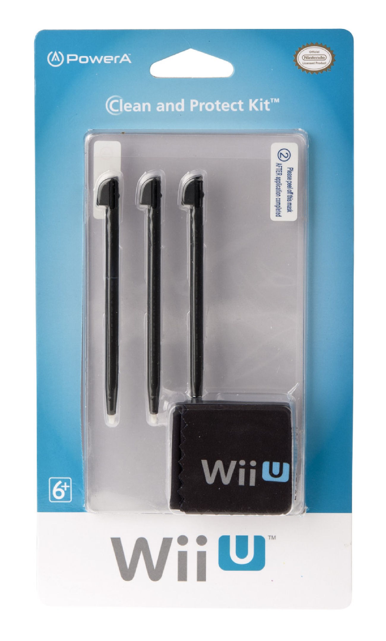 PowerA Tillbehör för rengöring och skydd (Wii U)