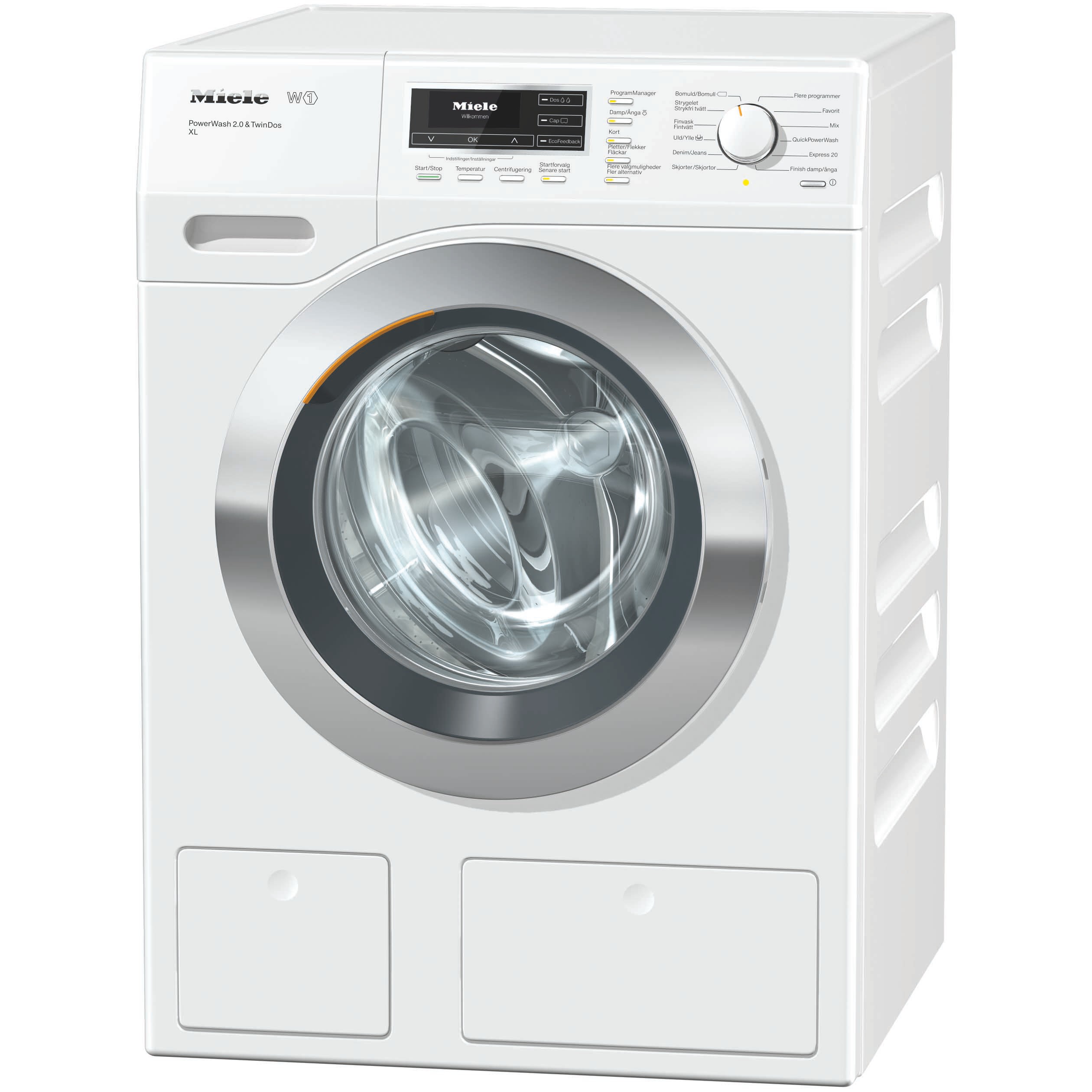 Miele w1 tvättmaskin wkr771wps tvättmaskin elgiganten