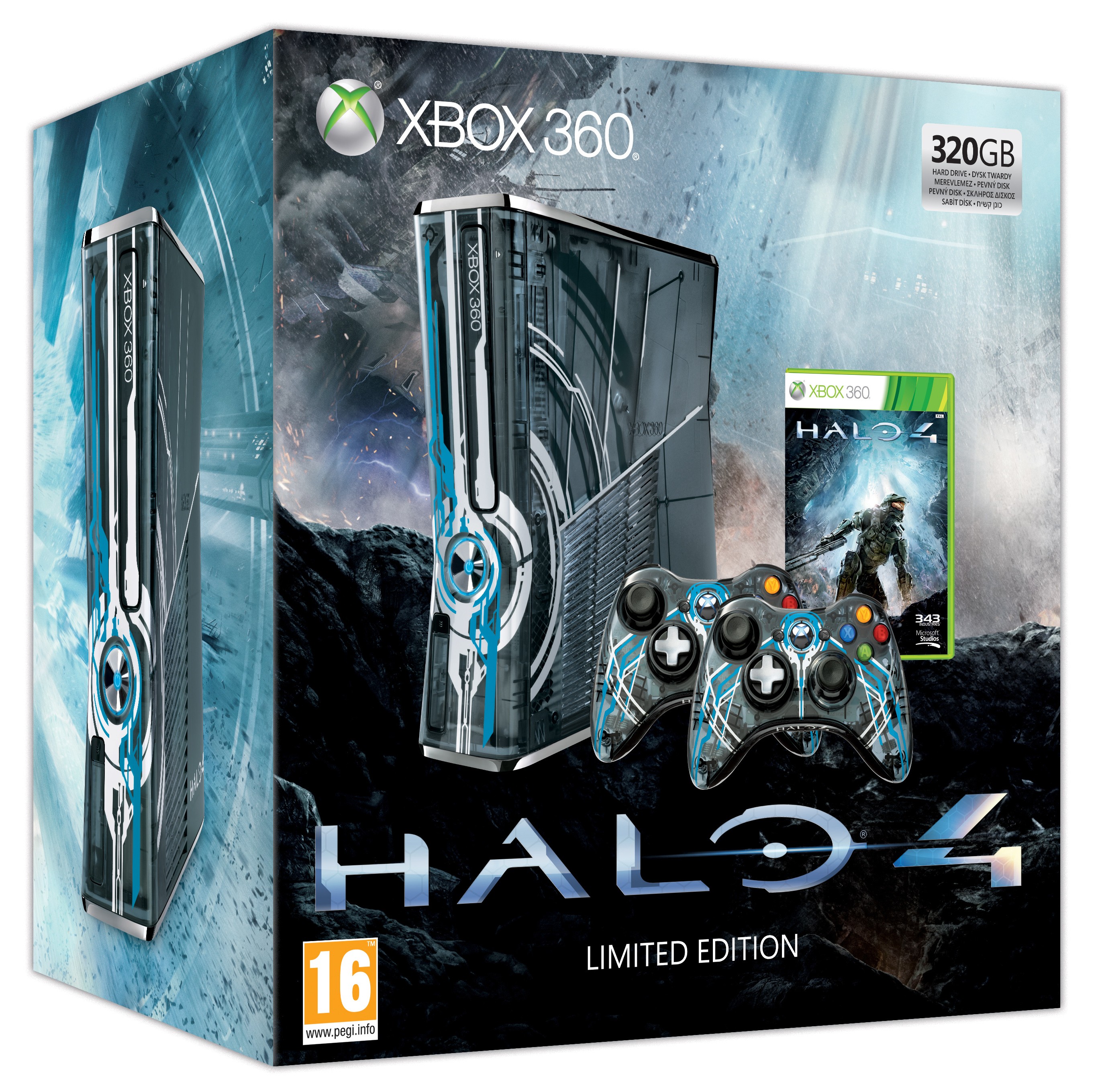 Xbox 360 S 320 GB Halo 4 Limited Edition