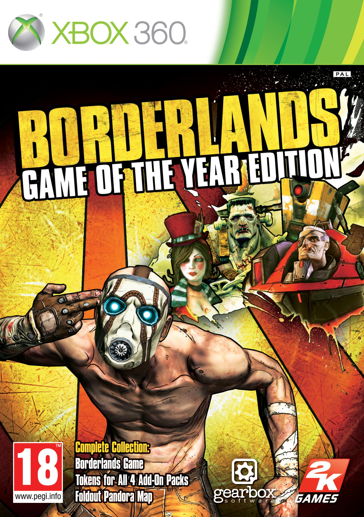 Borderlands game of the Year (X360)