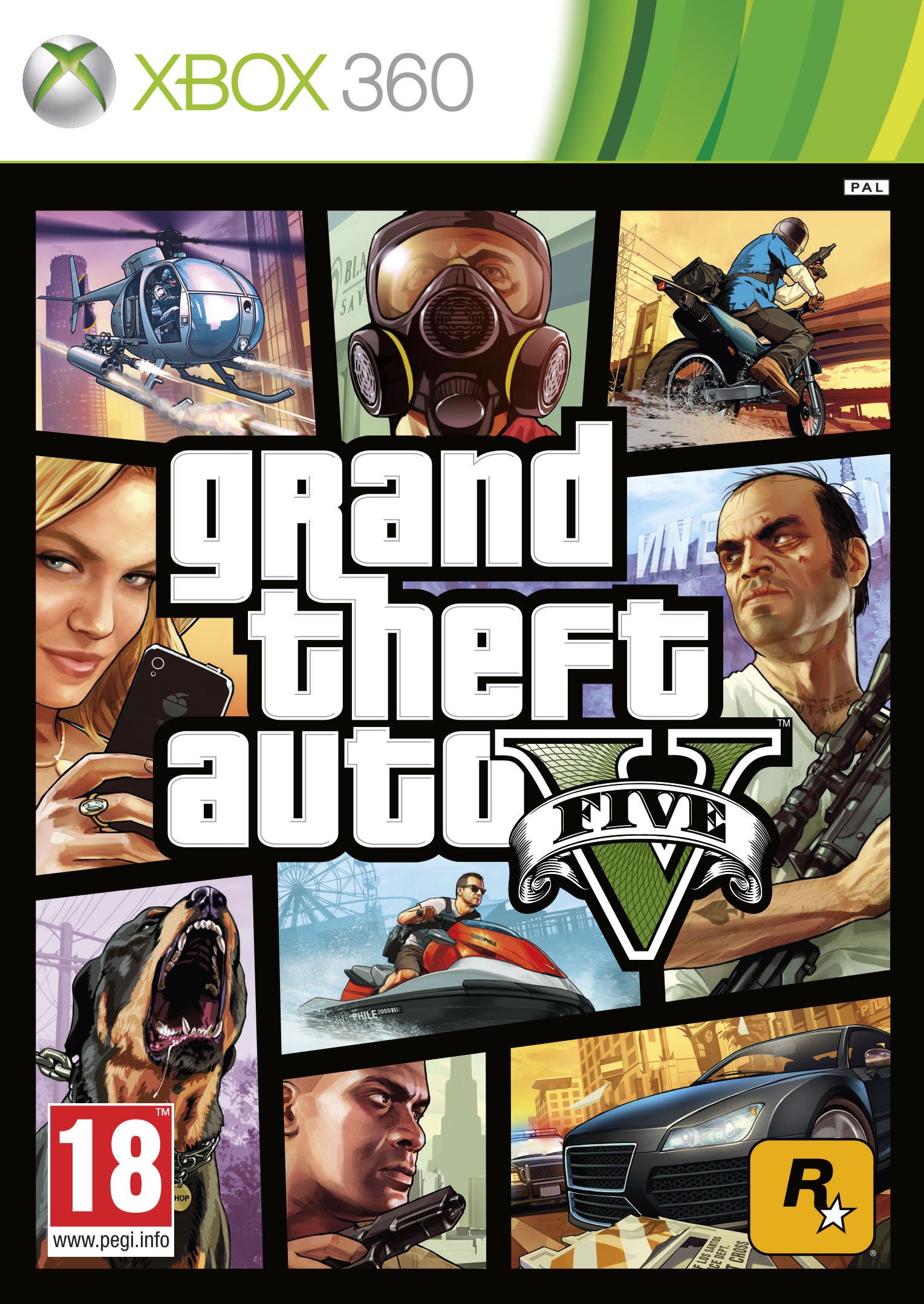 Grand Theft Auto V - GTA 5 (X360)
