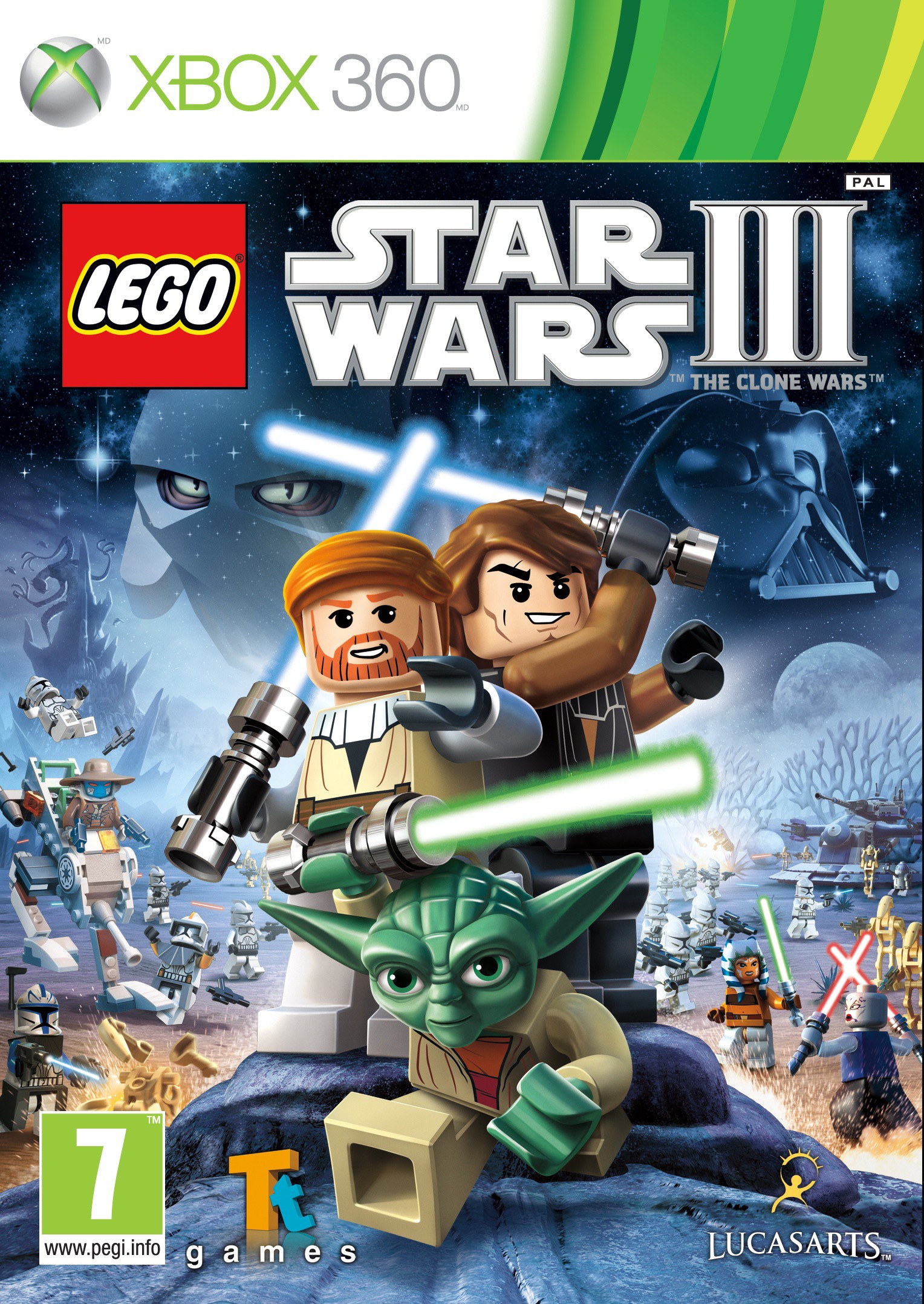 Lego Star Wars III: The Clone Wars (X360)