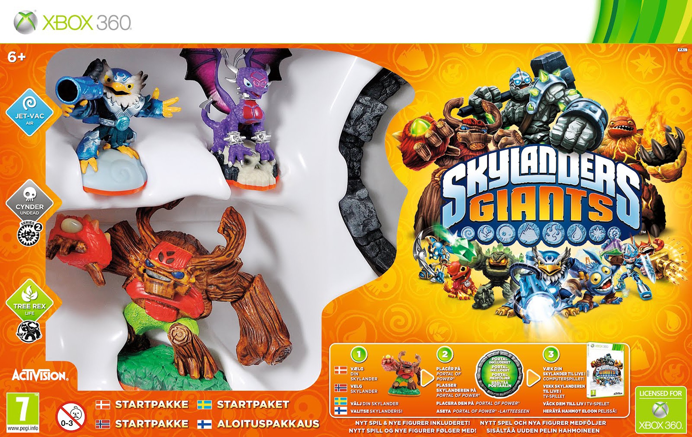 Skylanders Giants - Startpaket (X360)