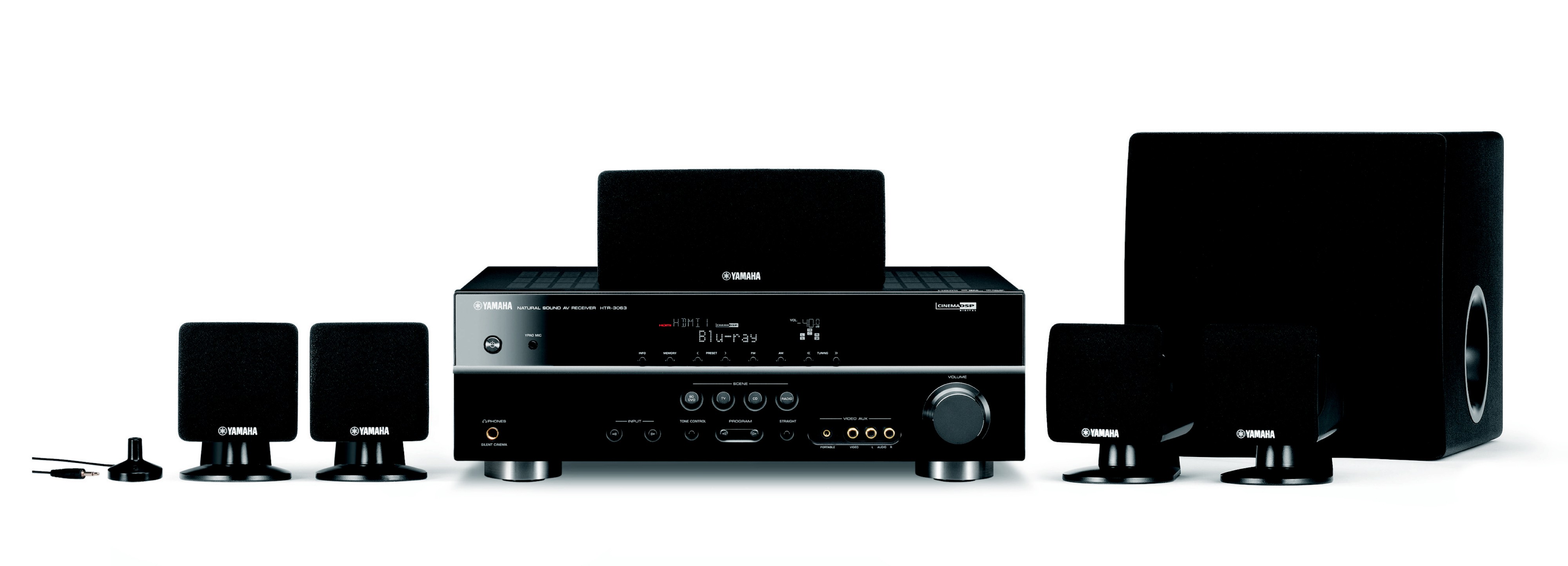 Yamaha 5.1 3D kotiteatteri YHT-294 (musta)