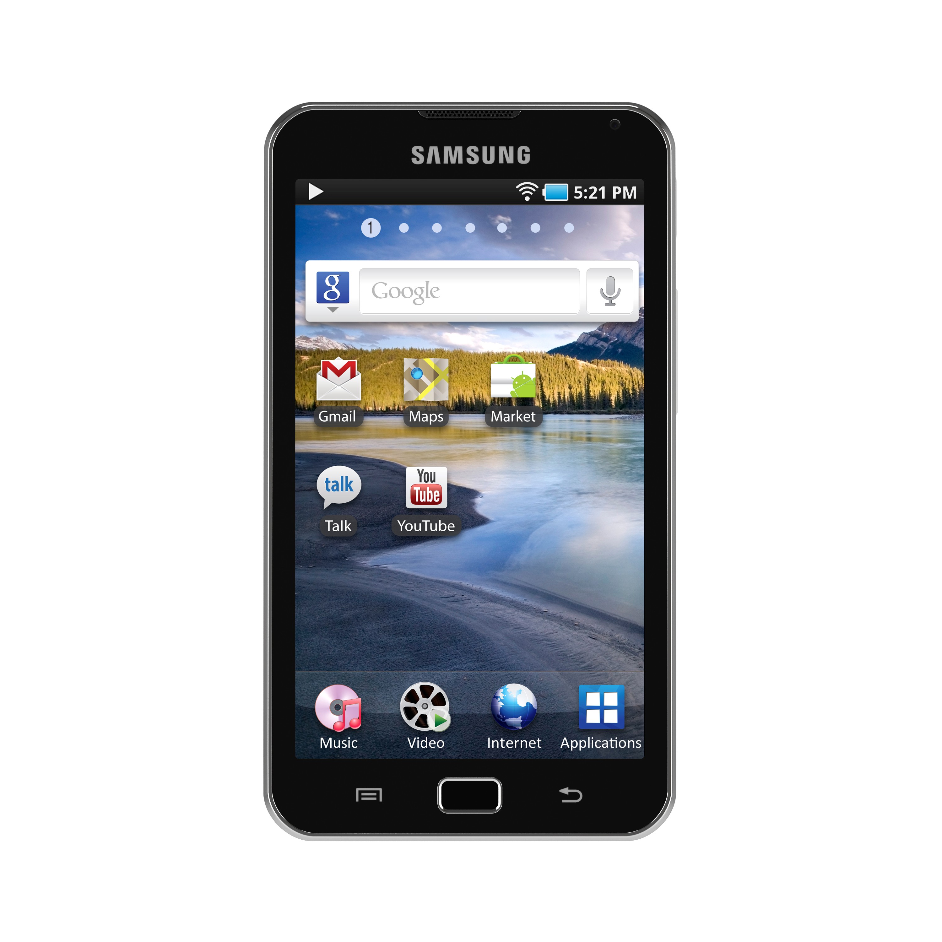 Samsung Galaxy S 8 GB Wi-Fi Mediaspelare (vit)