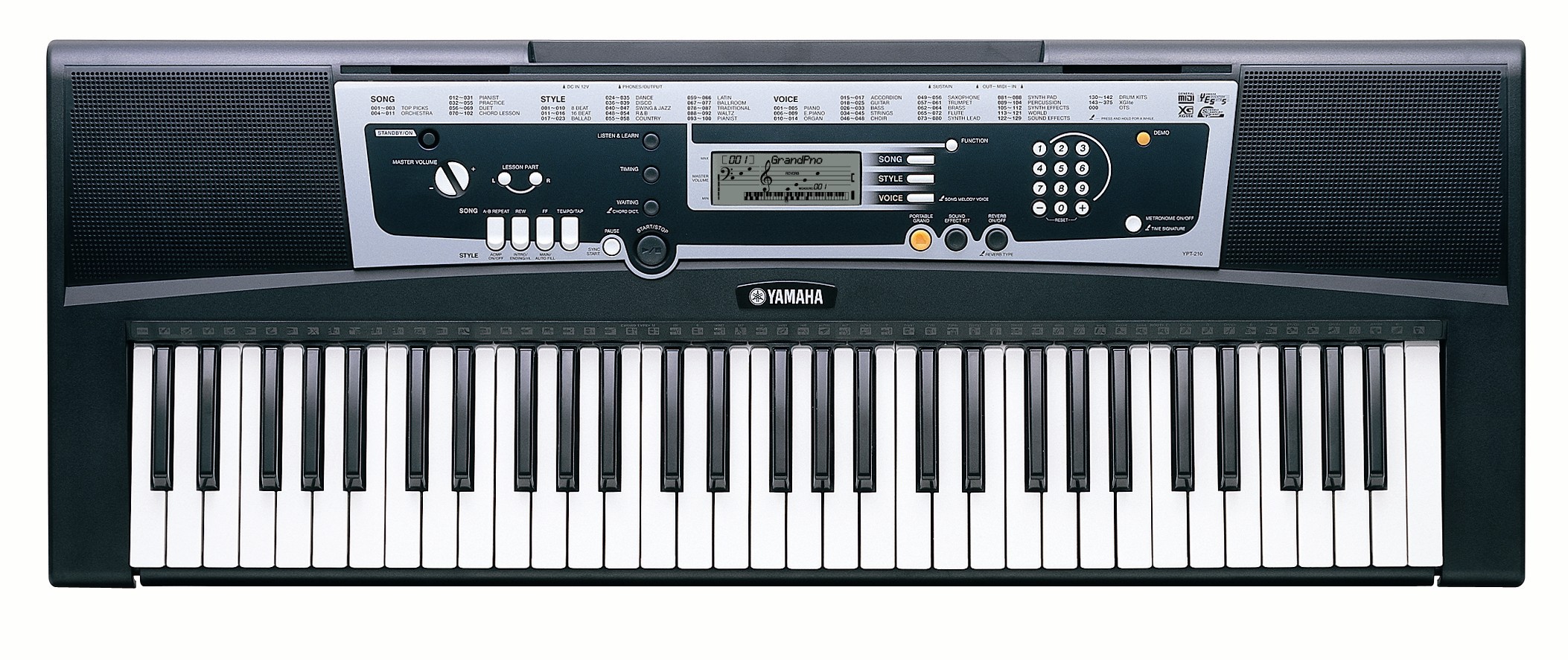 Yamaha YPT-210 Keyboard